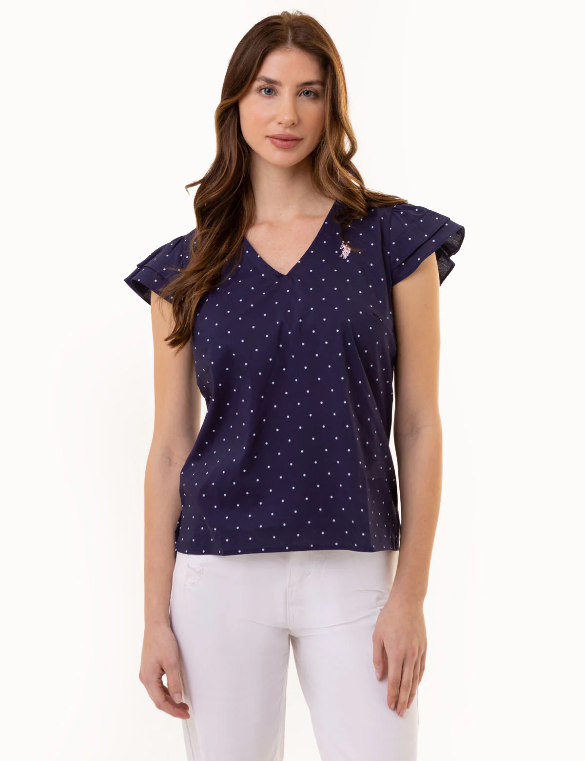 RUFFLE SLEEVE POPOVER TOP - Image 6