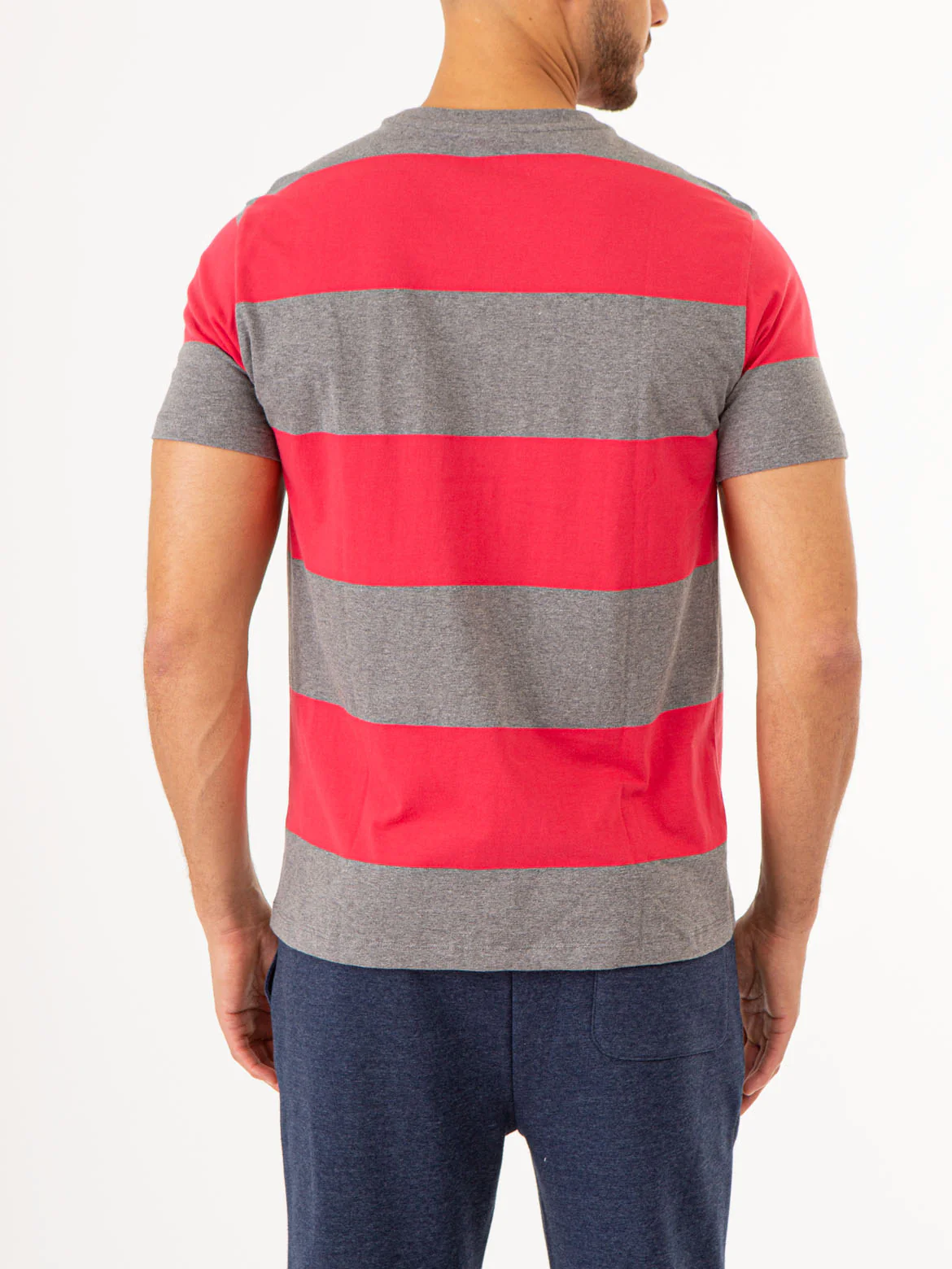 RUGBY STRIPE JERSEY T-SHIRT WITH POCKET - Image 7