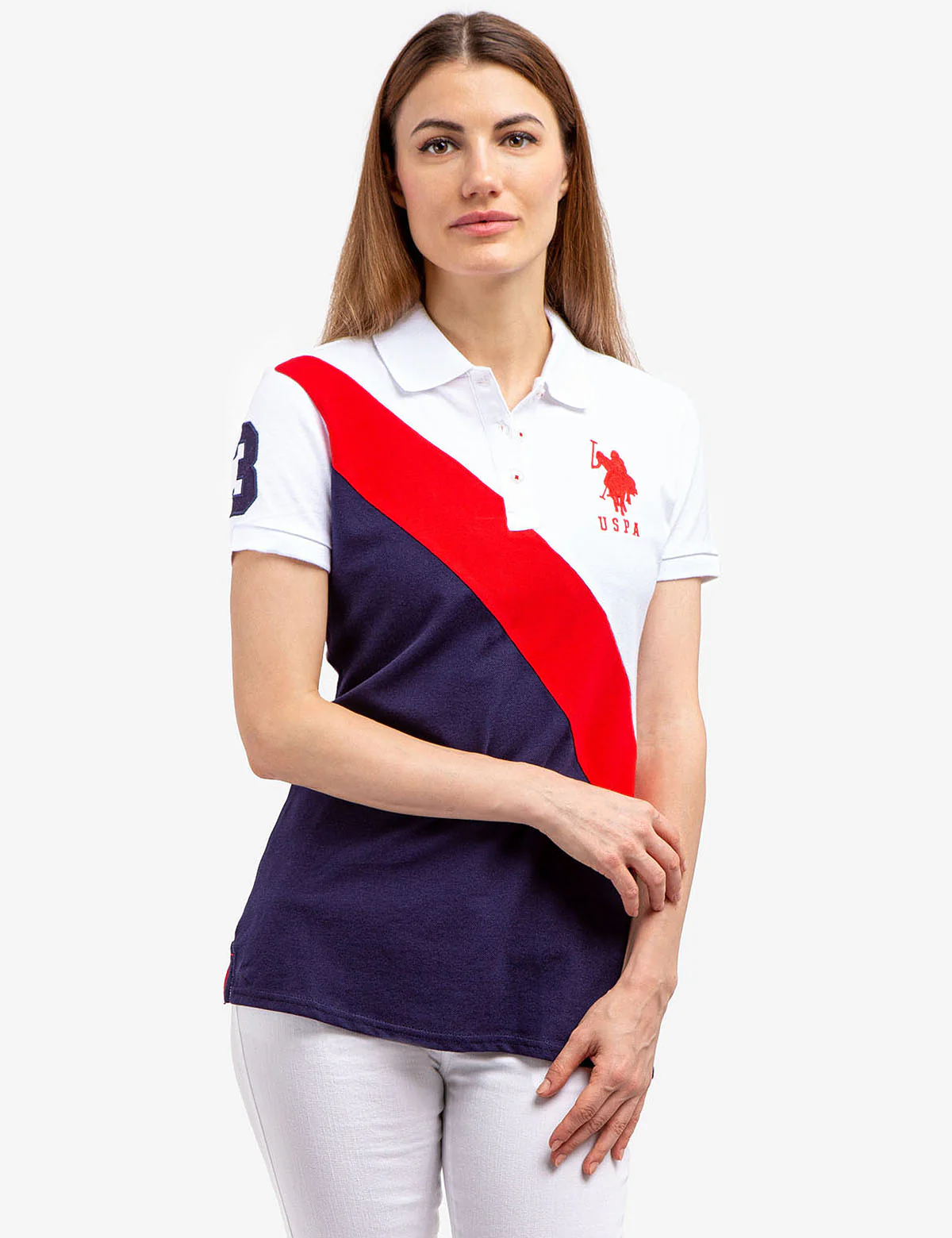 SASH COLORBLOCK POLO SHIRT - Image 6