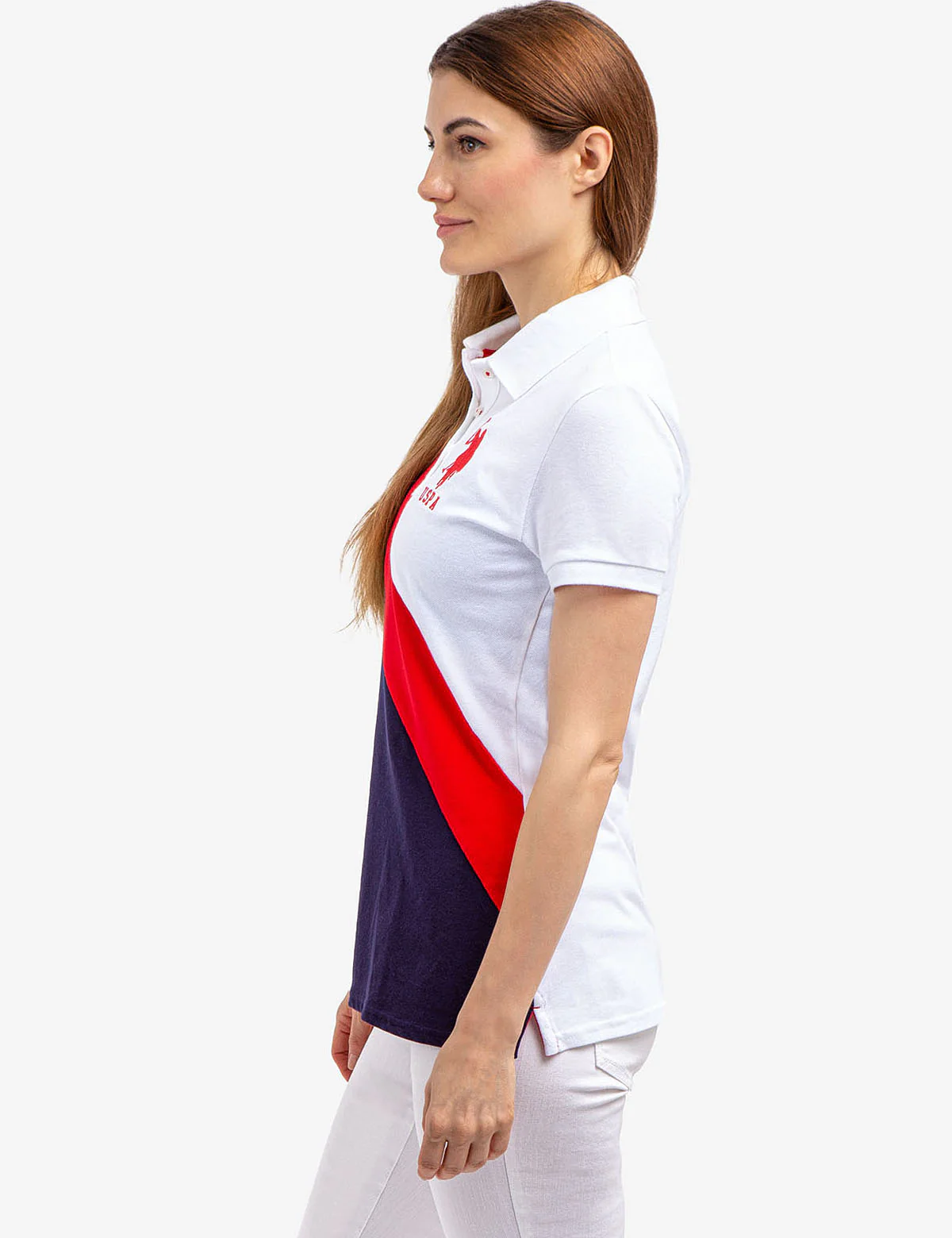 SASH COLORBLOCK POLO SHIRT - Image 8