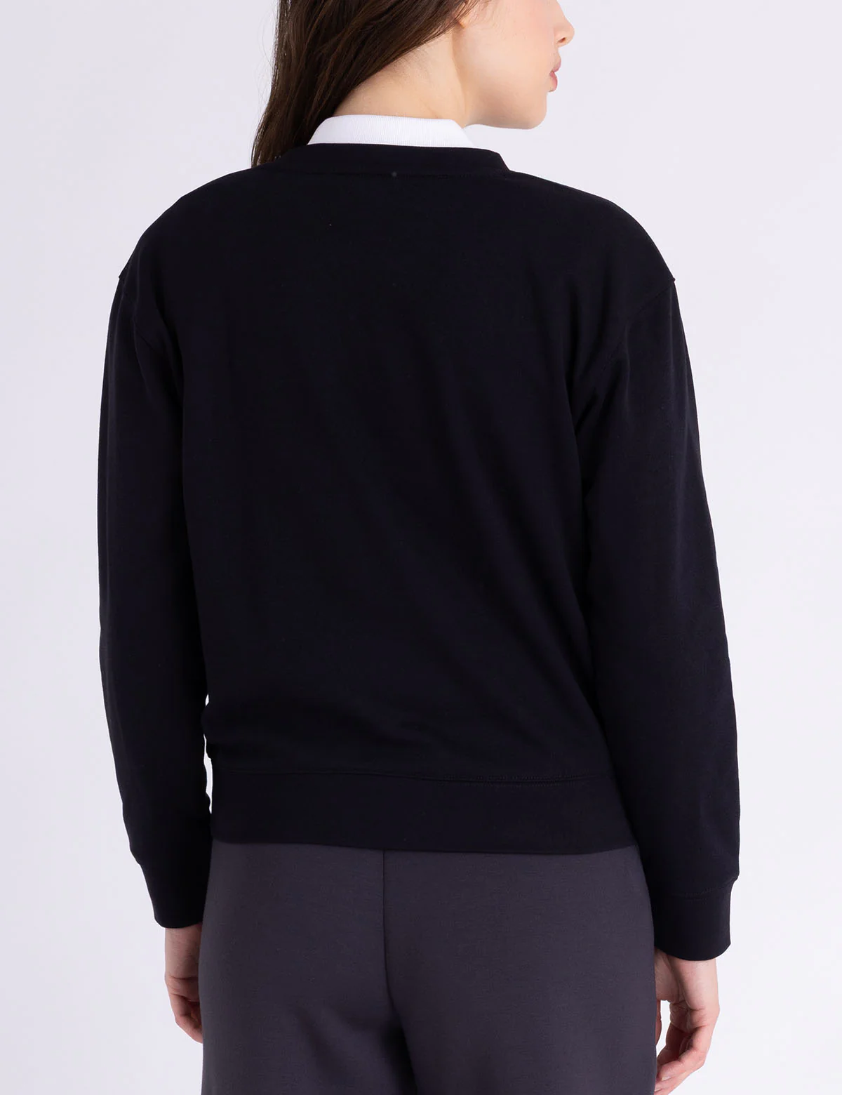 SATEEN APPLIQUE GRAPHIC CREW POPOVER - Image 3