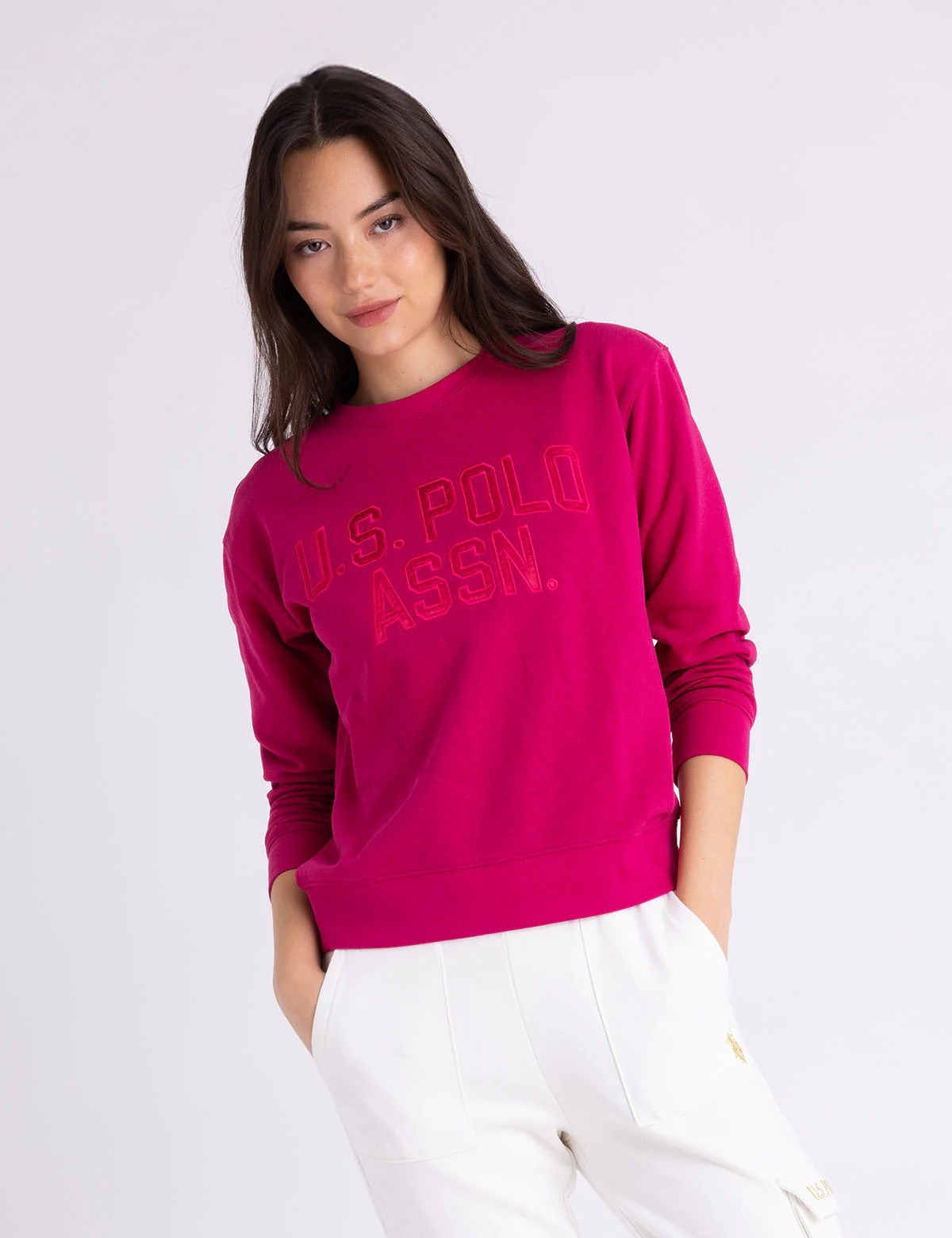 SATEEN APPLIQUE GRAPHIC CREW POPOVER - Image 4