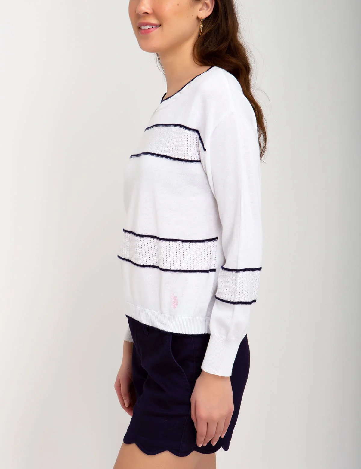 SCALLOP HEM SWEATER - Image 4