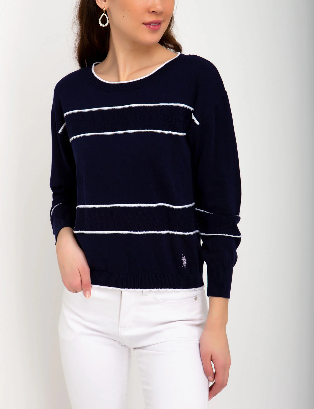 SCALLOP HEM SWEATER - Image 7