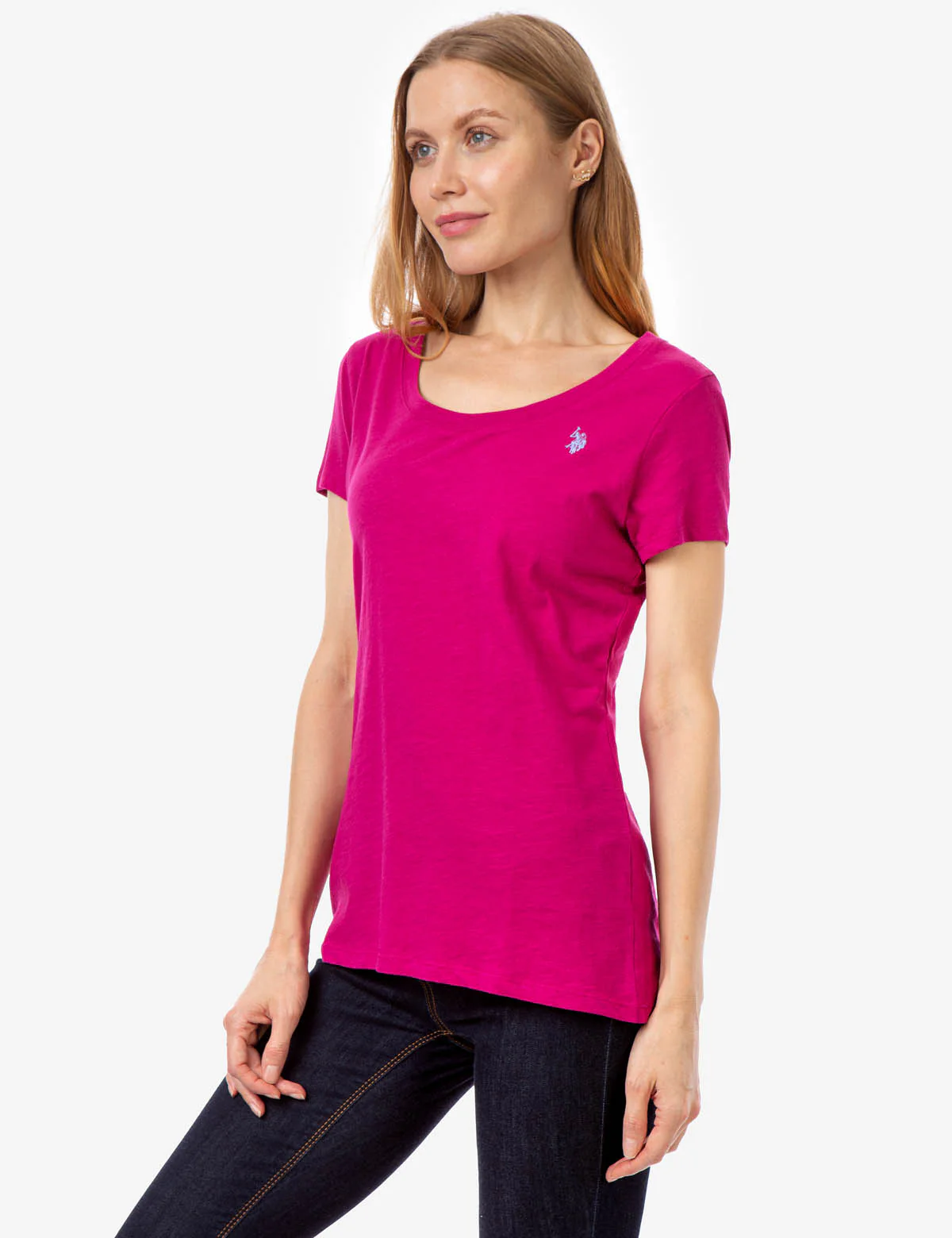 SCOOP NECK T-SHIRT - Image 2