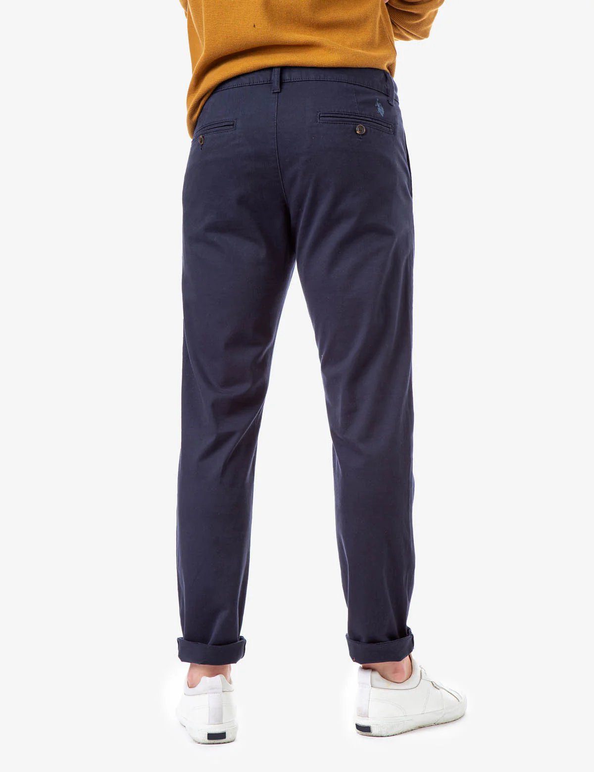 STRAIGHT TWILL CHINO PANTS - Image 3