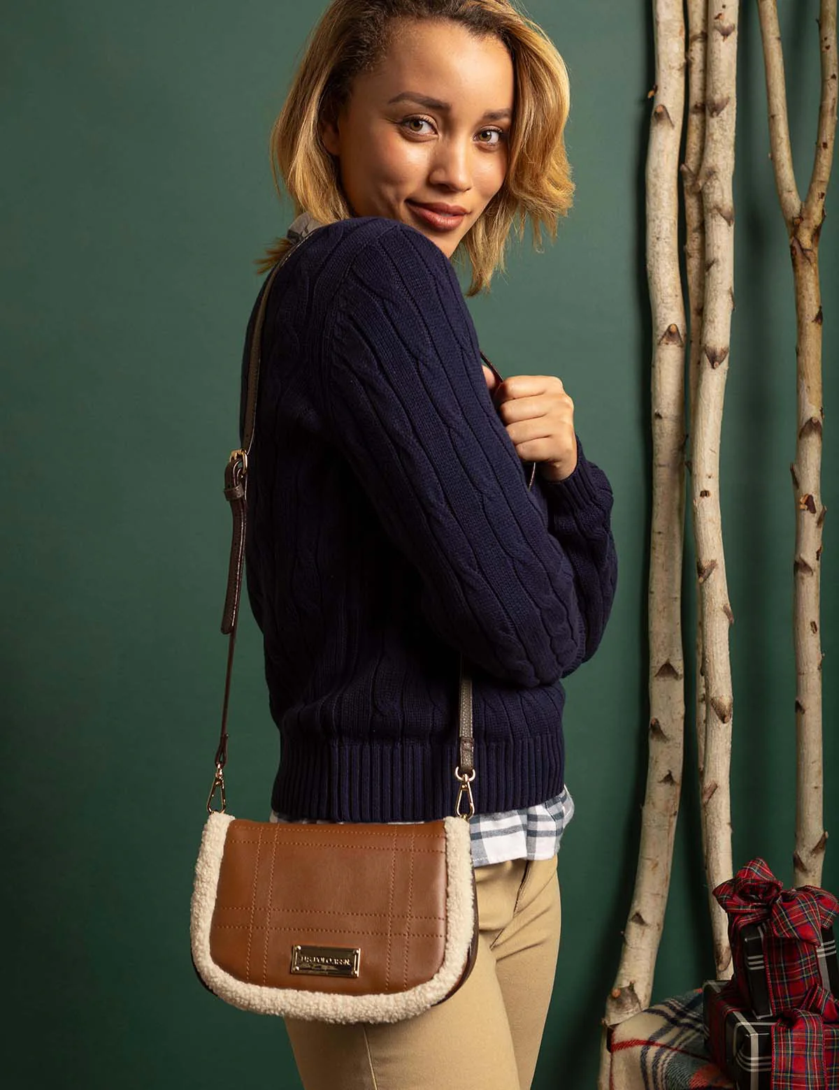 SHERPA DIAMOND CROSSBODY BAG - Image 6