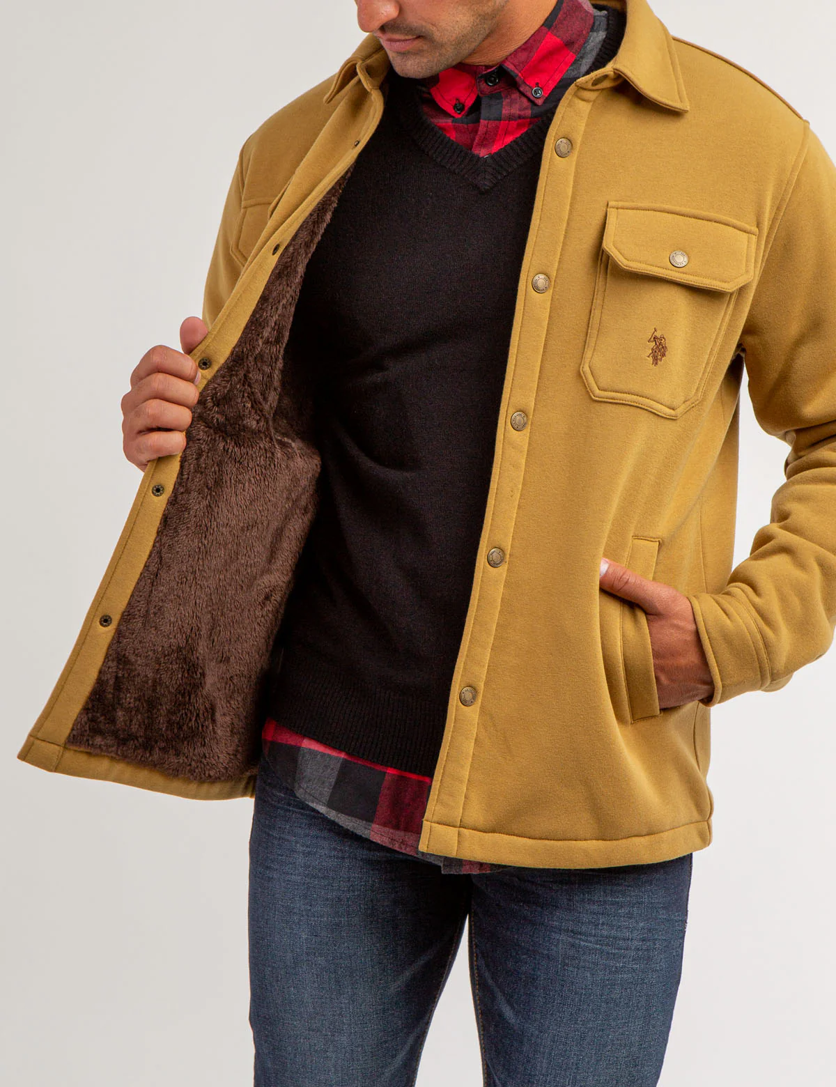 SHERPA FLEECE SHACKET - Image 5