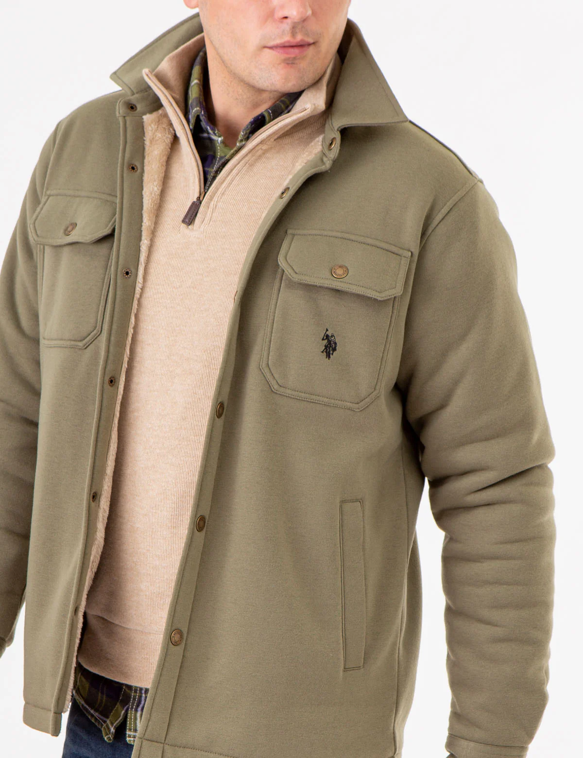 SHERPA FLEECE SHACKET - Image 9