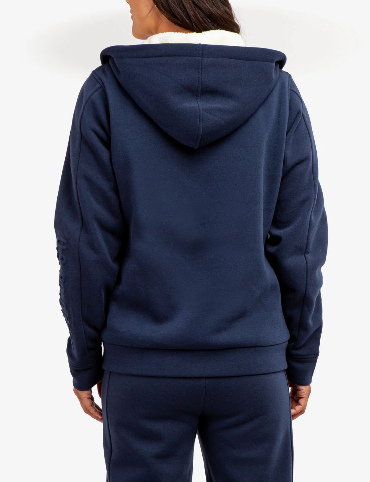SHERPA LINED EMBOSSED HOODIE - Image 13
