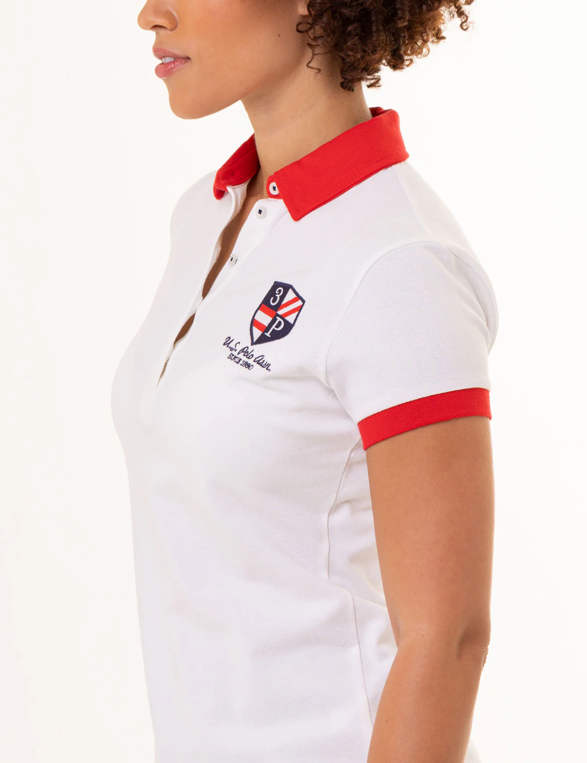 SHORT SLEEVE CREST PATCH POLO SHIRT - Image 4