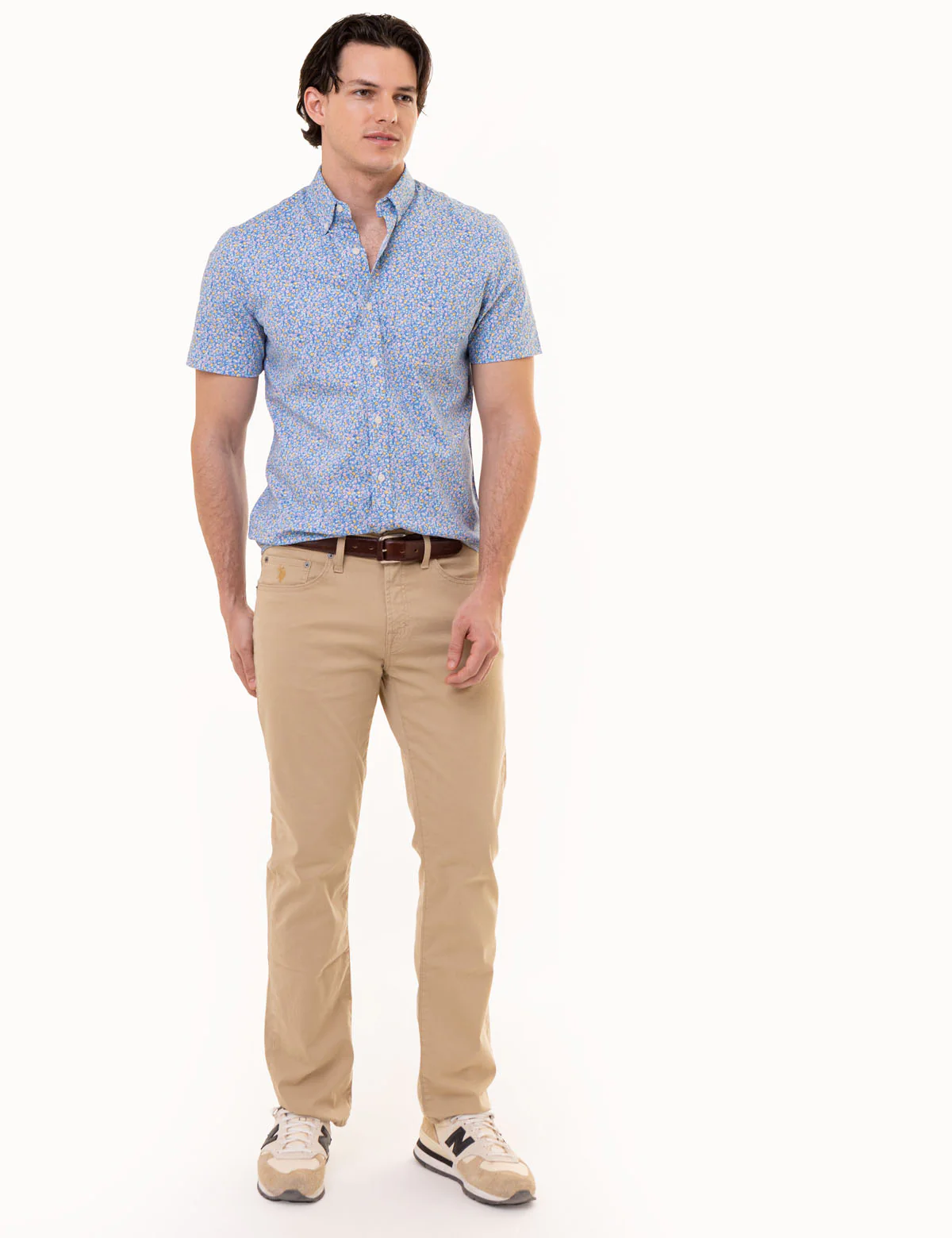 SHORT SLEEVE FLORAL PRINT SHIRT WITH POCKET - Image 2