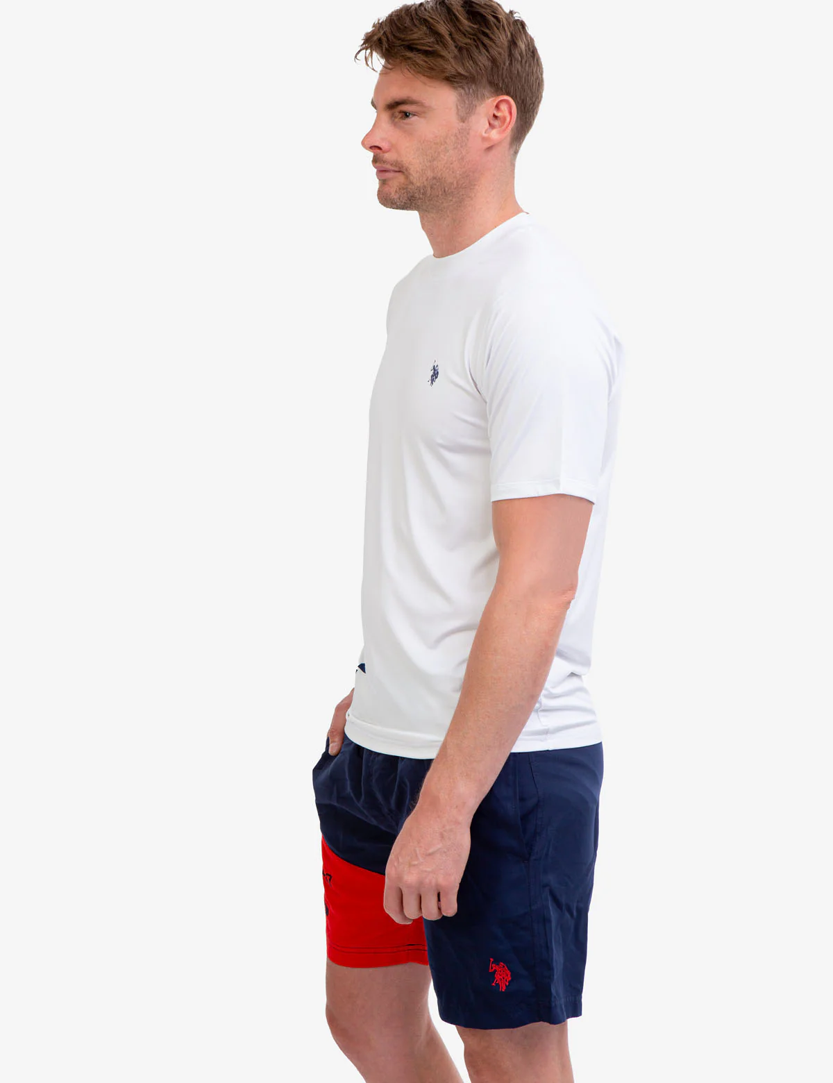 SHORT SLEEVE LINEAR LOGO UV TOP - Image 3