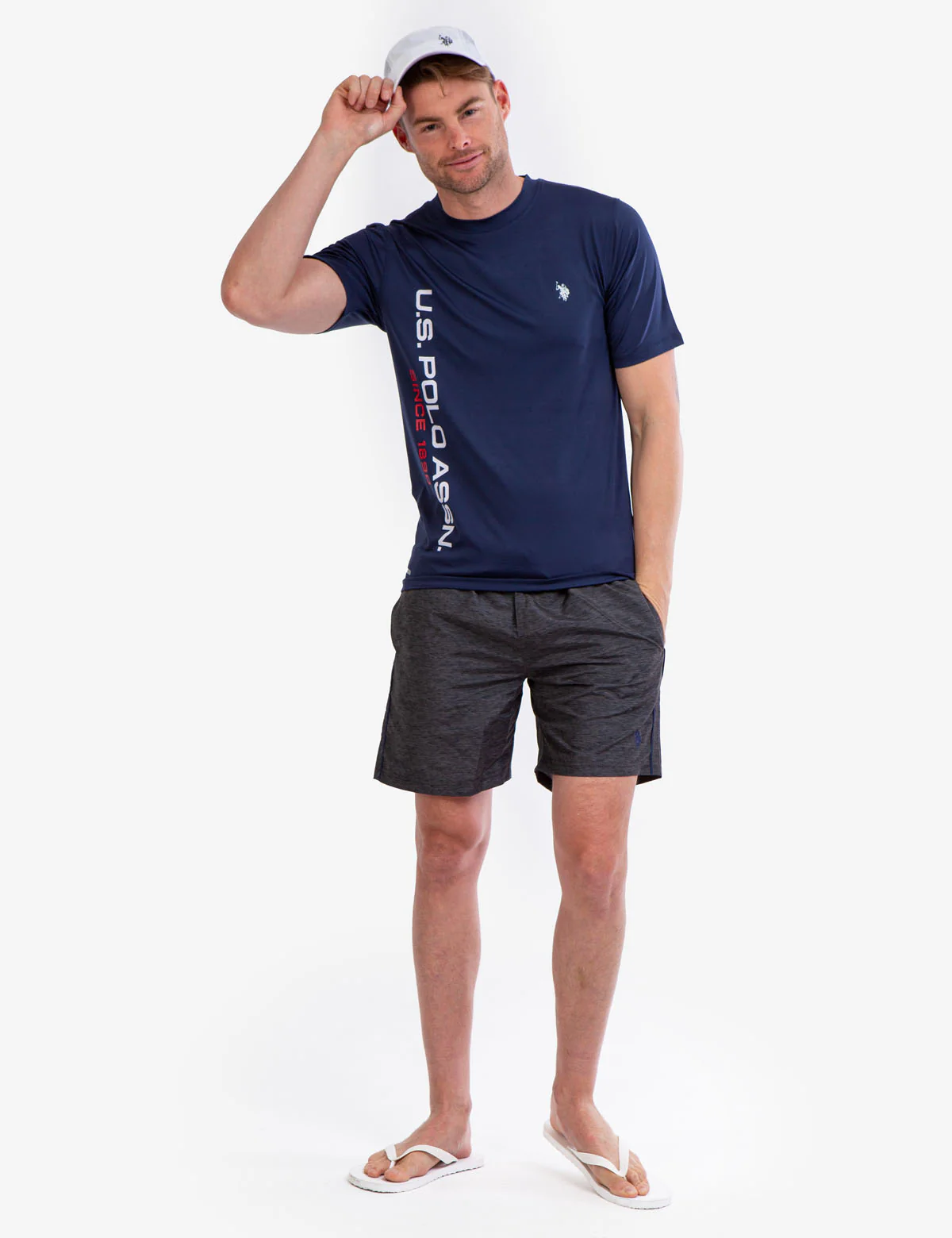 SHORT SLEEVE LINEAR LOGO UV TOP - Image 7
