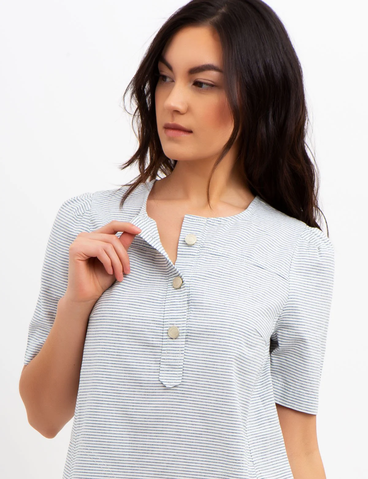 SHORT SLEEVE SHIFT DRESS - Image 3