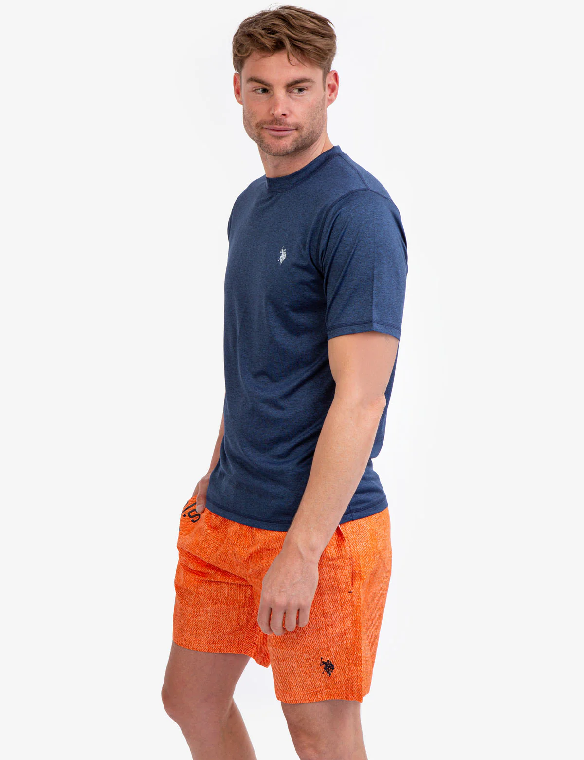 SHORT SLEEVE SPACE DYE UV TOP - Image 3