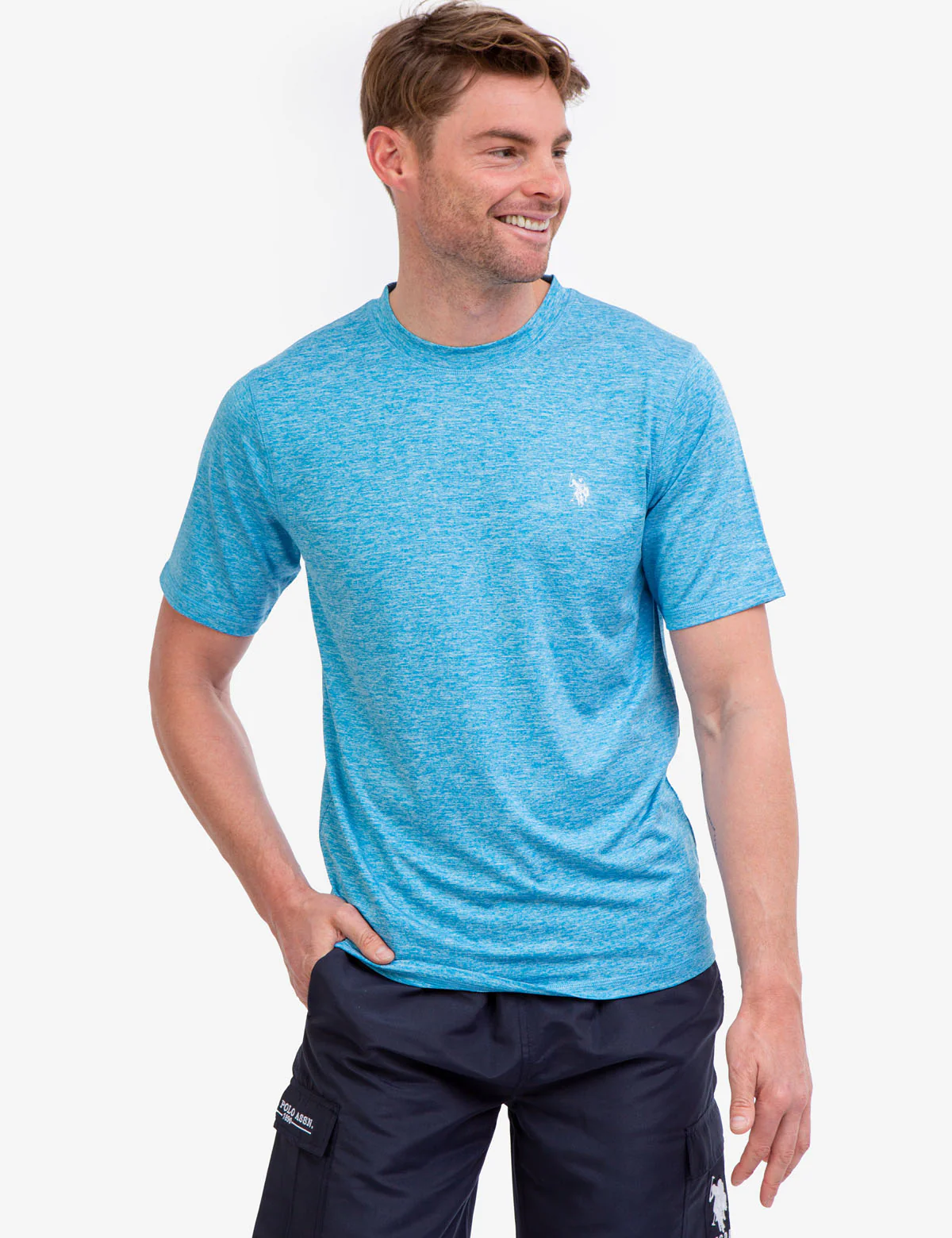 SHORT SLEEVE SPACE DYE UV TOP - Image 6
