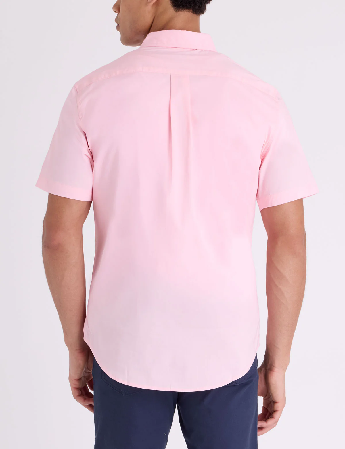 SHORT SLEEVE STRETCH POPLIN SHIRT - Image 8