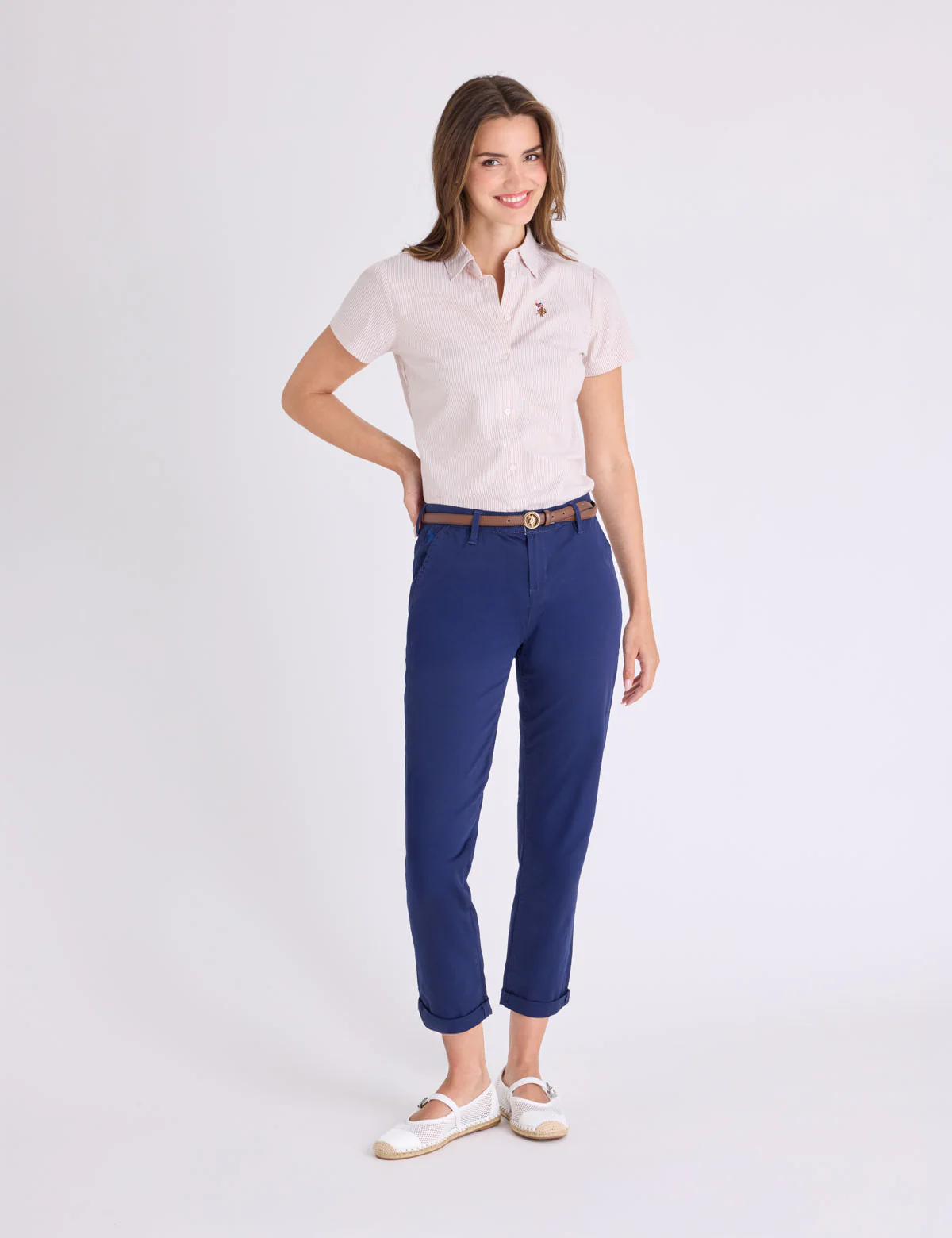 SHORT SLEEVE STRIPE OXFORD SHIRT - Image 8