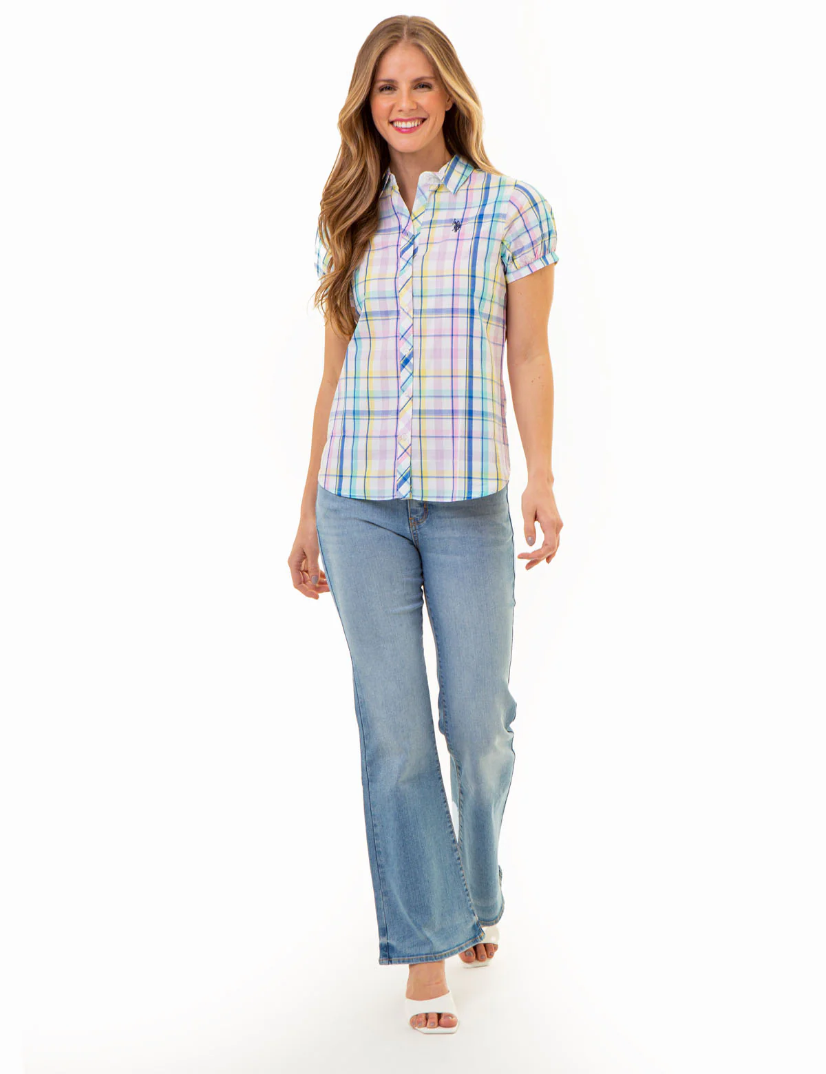 SHORT SLEEVE TWIST CUFF MADRAS SHIRT - Image 11