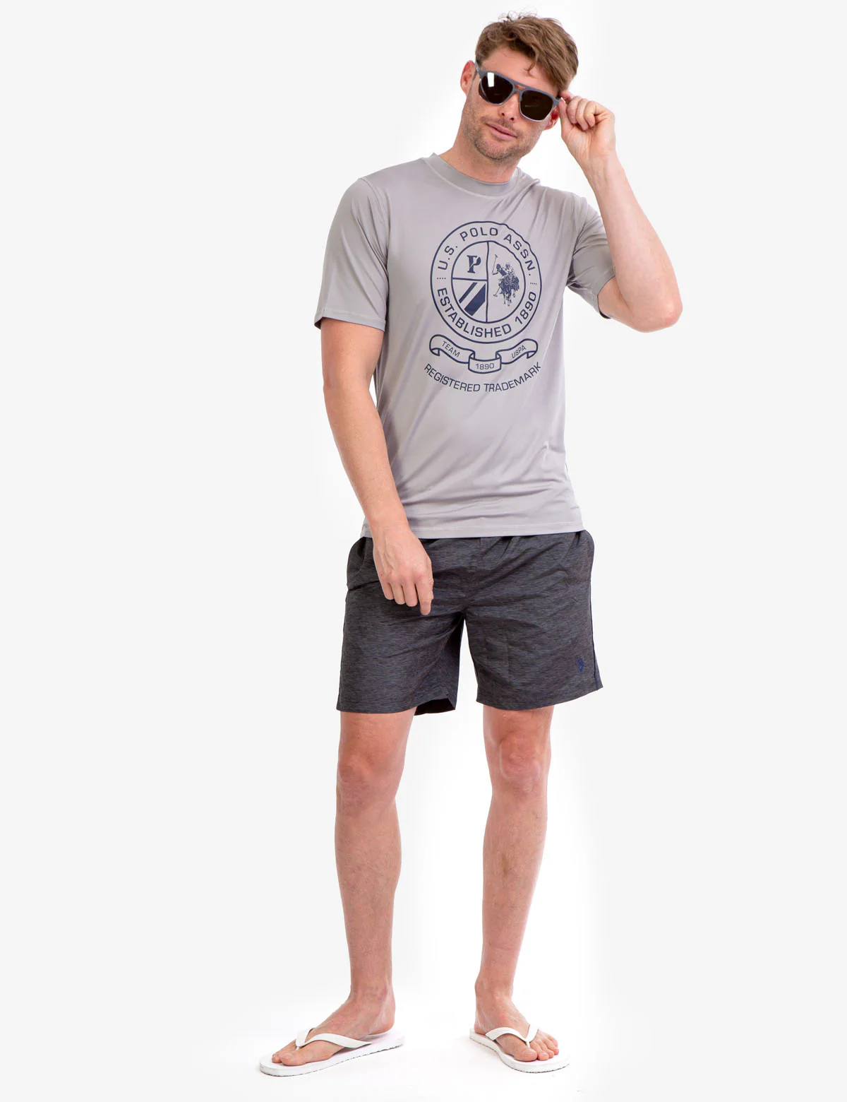 SHORT SLEEVE U.S. POLO ASSN. GRAPHIC UV TOP - Image 6
