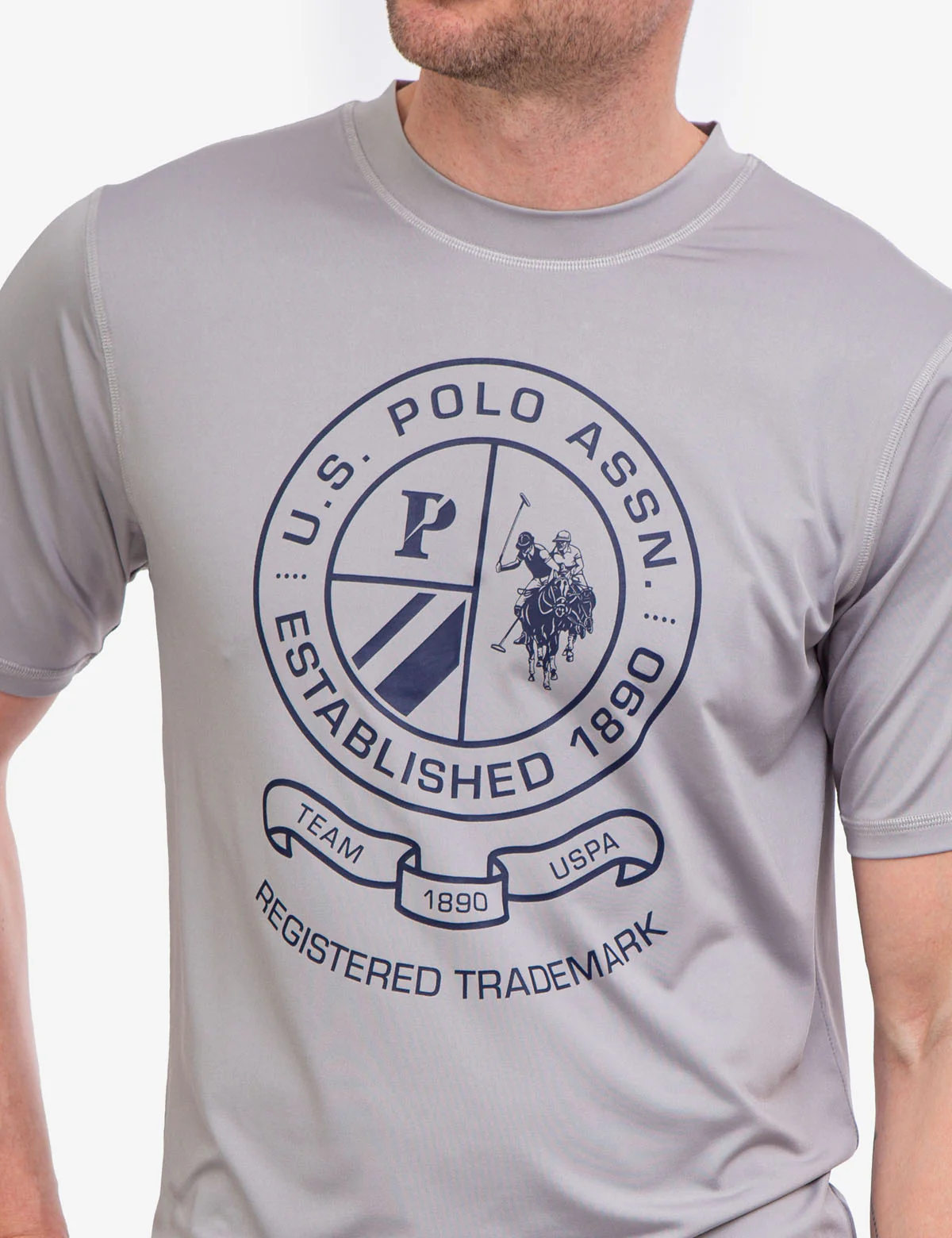 SHORT SLEEVE U.S. POLO ASSN. GRAPHIC UV TOP - Image 9
