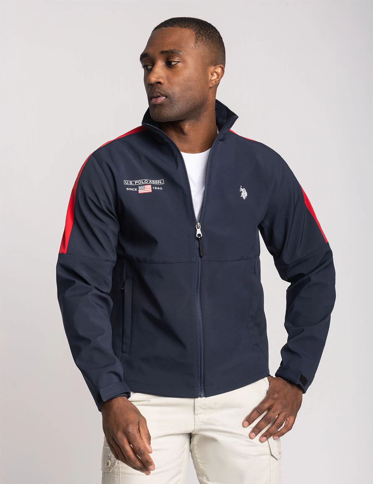 SHOULDER PANEL SOFTSHELL JACKET