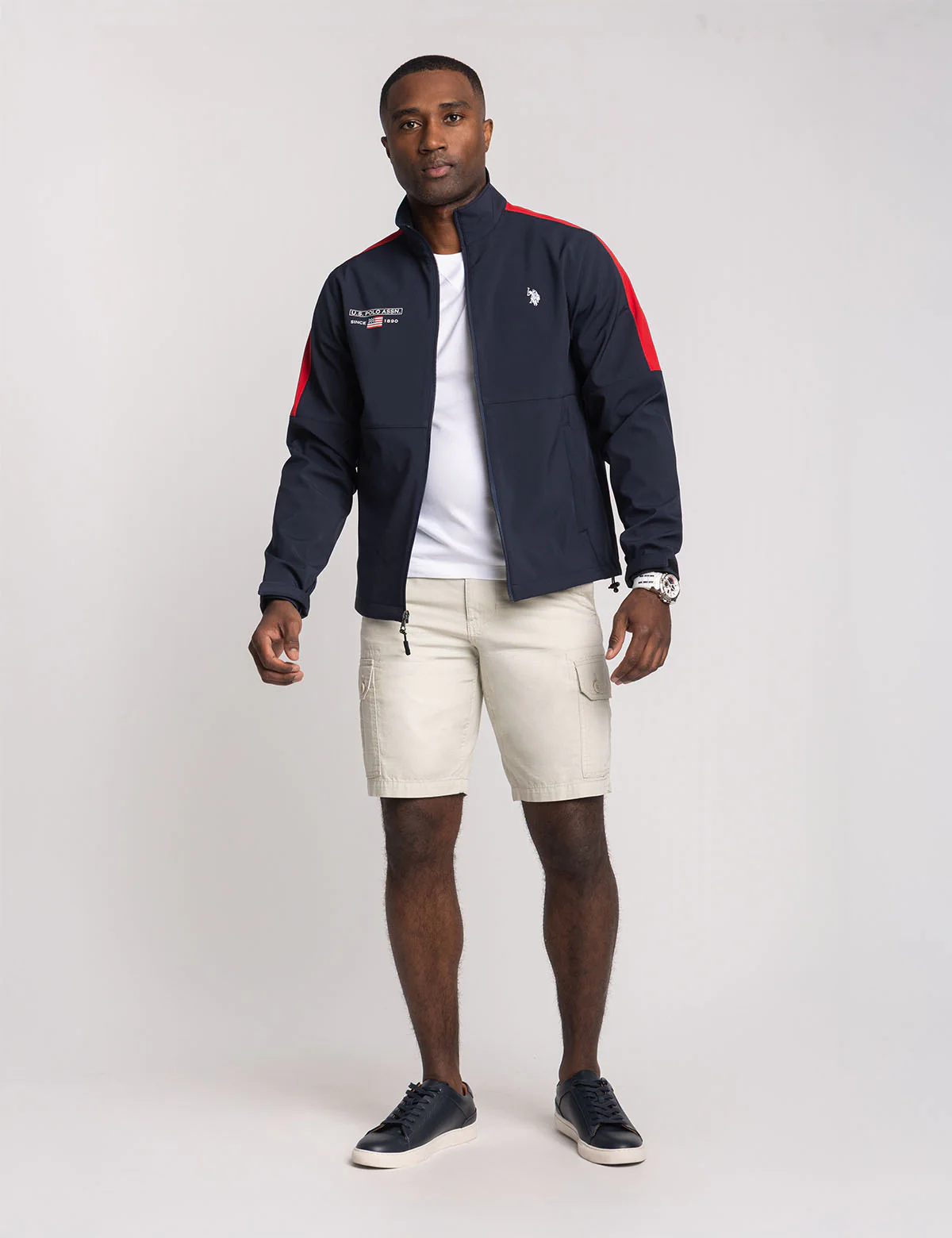 SHOULDER PANEL SOFTSHELL JACKET - Image 2