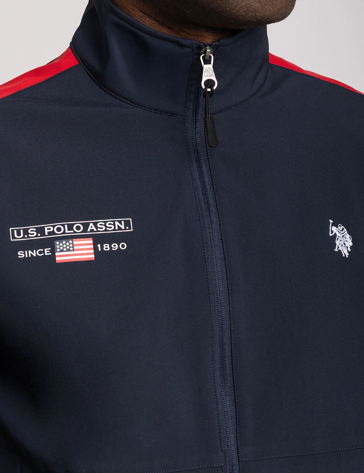 SHOULDER PANEL SOFTSHELL JACKET - Image 3