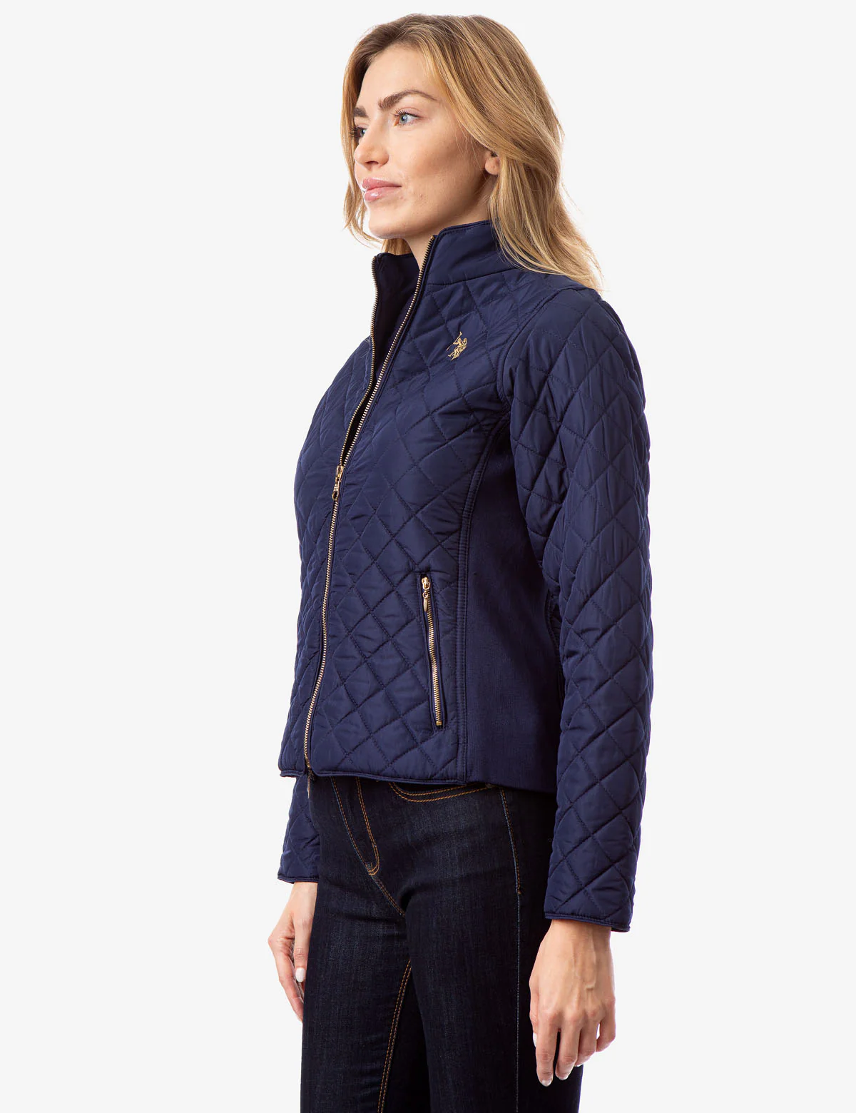SIDE KNIT QUILTED JACKET - Image 17
