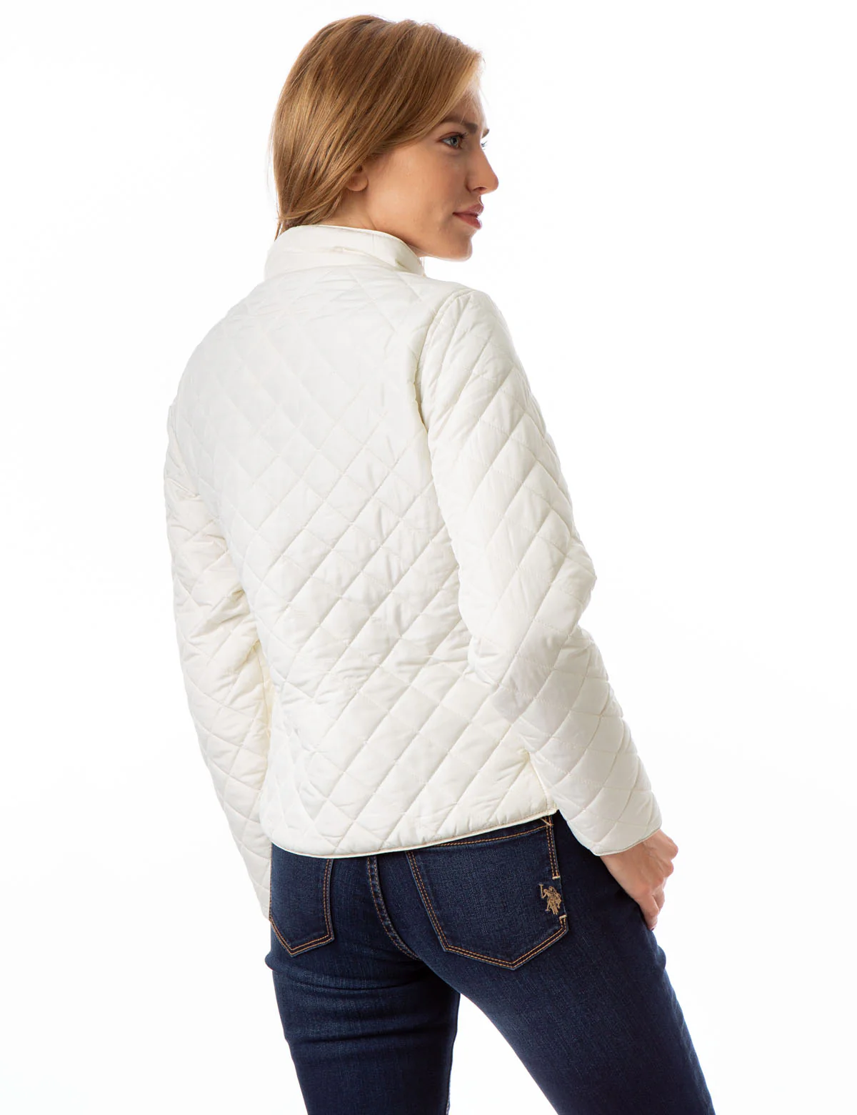 SIDE KNIT QUILTED JACKET - Image 8