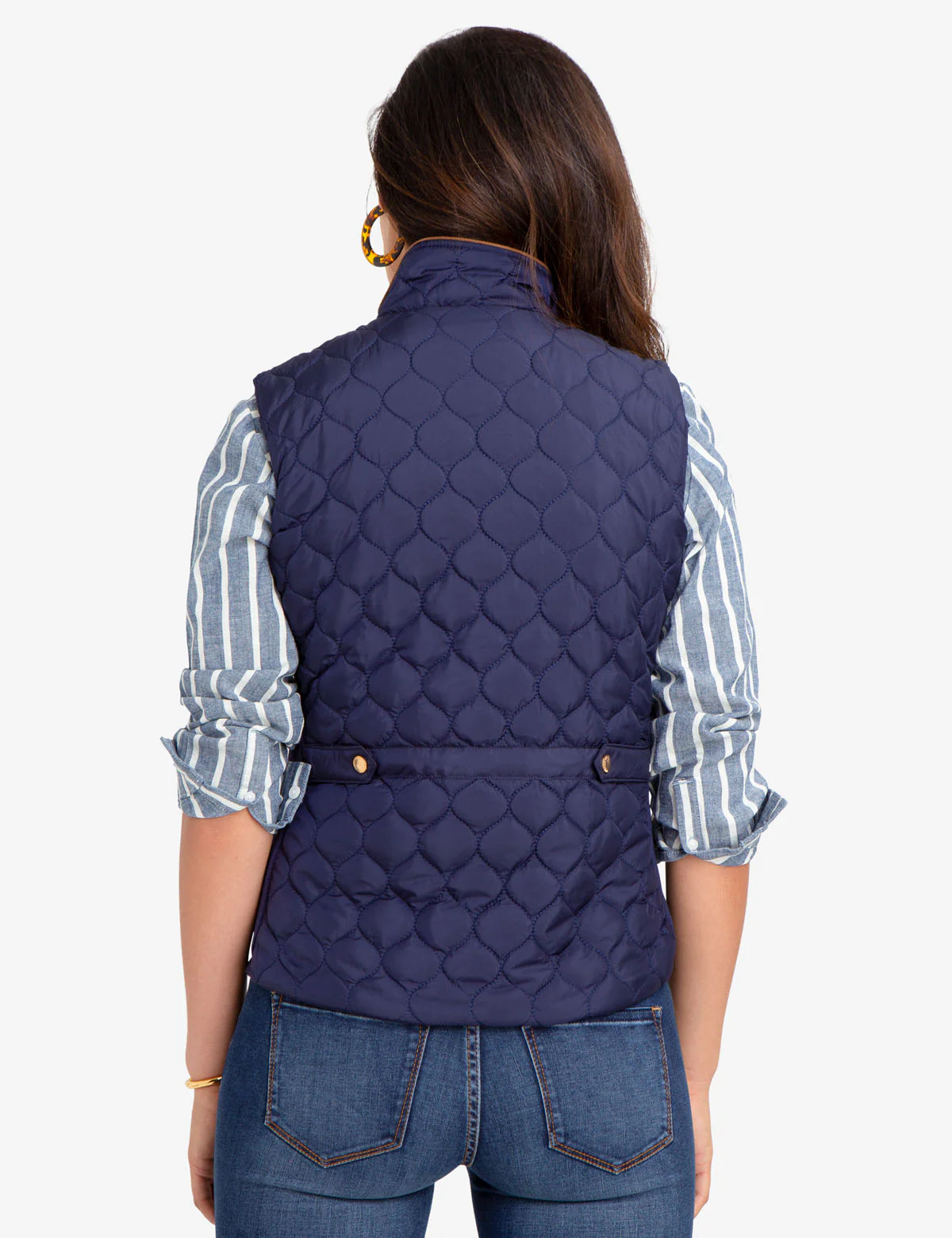 SIDE KNIT QUILTED VEST - Image 4