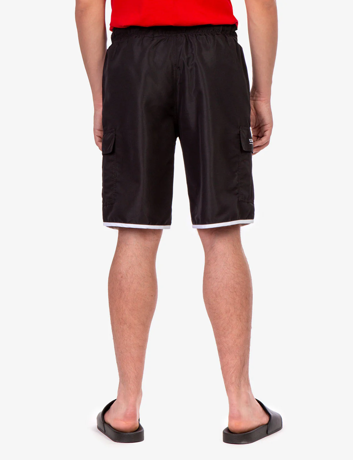 SIDE STRIPE CARGO SWIM TRUNKS - Image 4