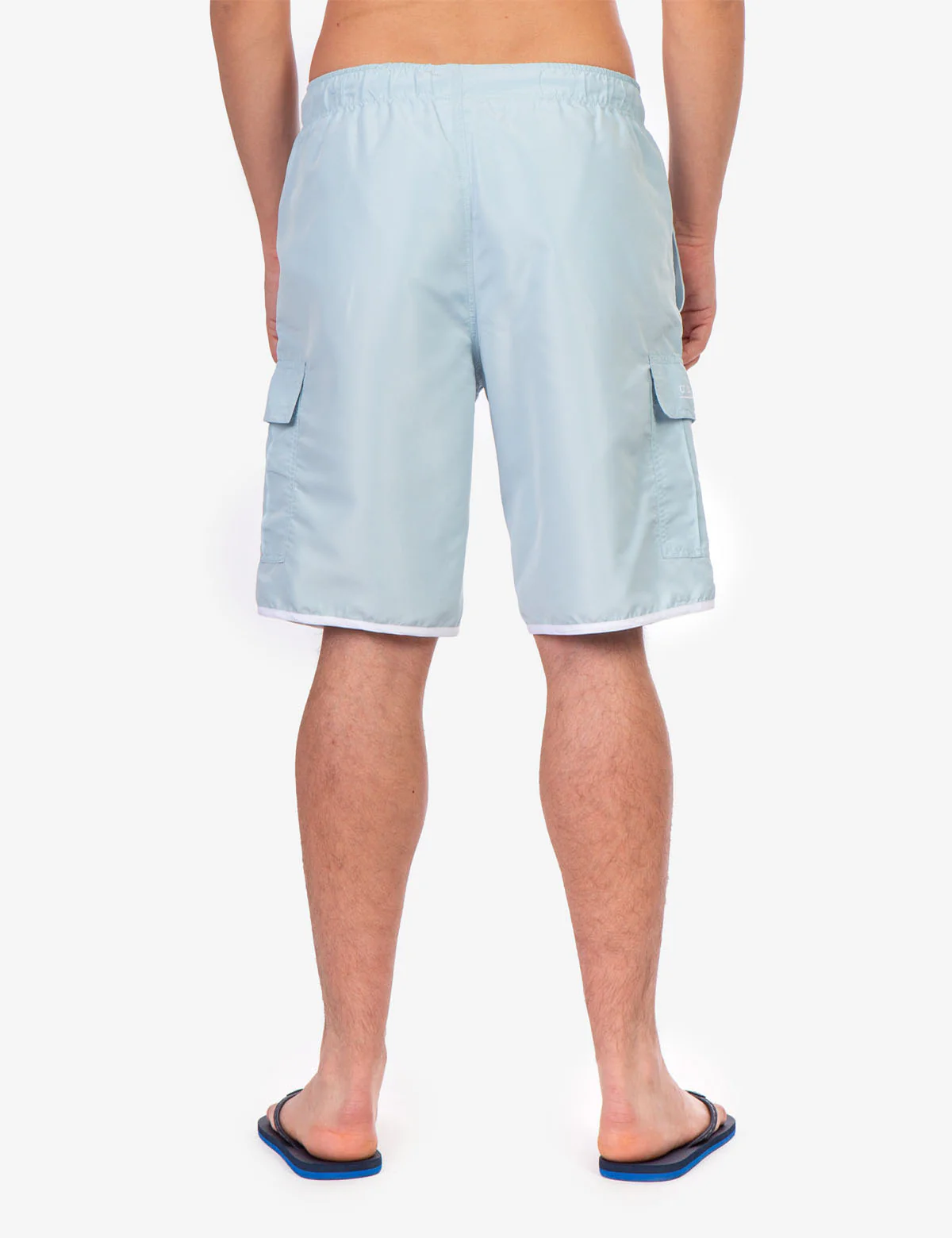 SIDE STRIPE CARGO SWIM TRUNKS - Image 8