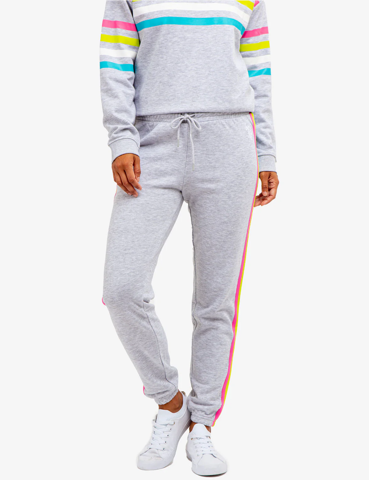 SIDE STRIPE LOGO SWEATPANT