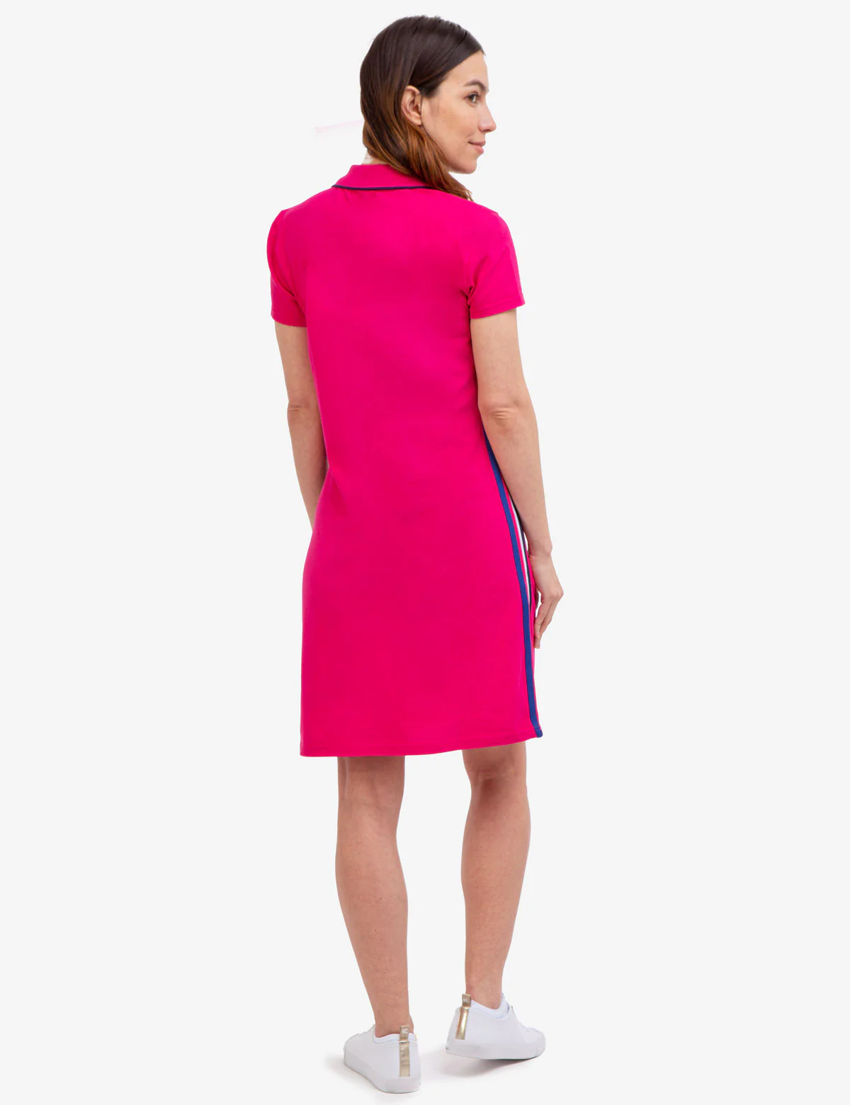 SIDE STRIPE POLO DRESS - Image 16