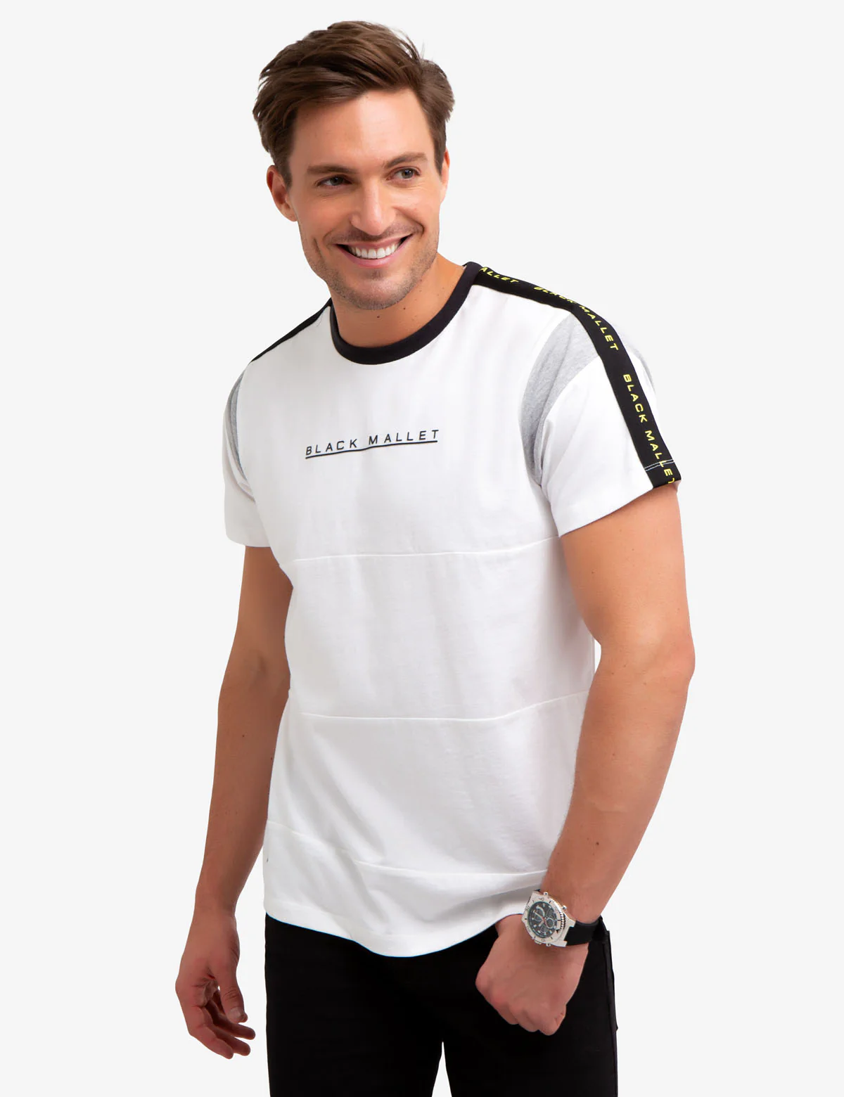 SIDE STRIPE T-SHIRT