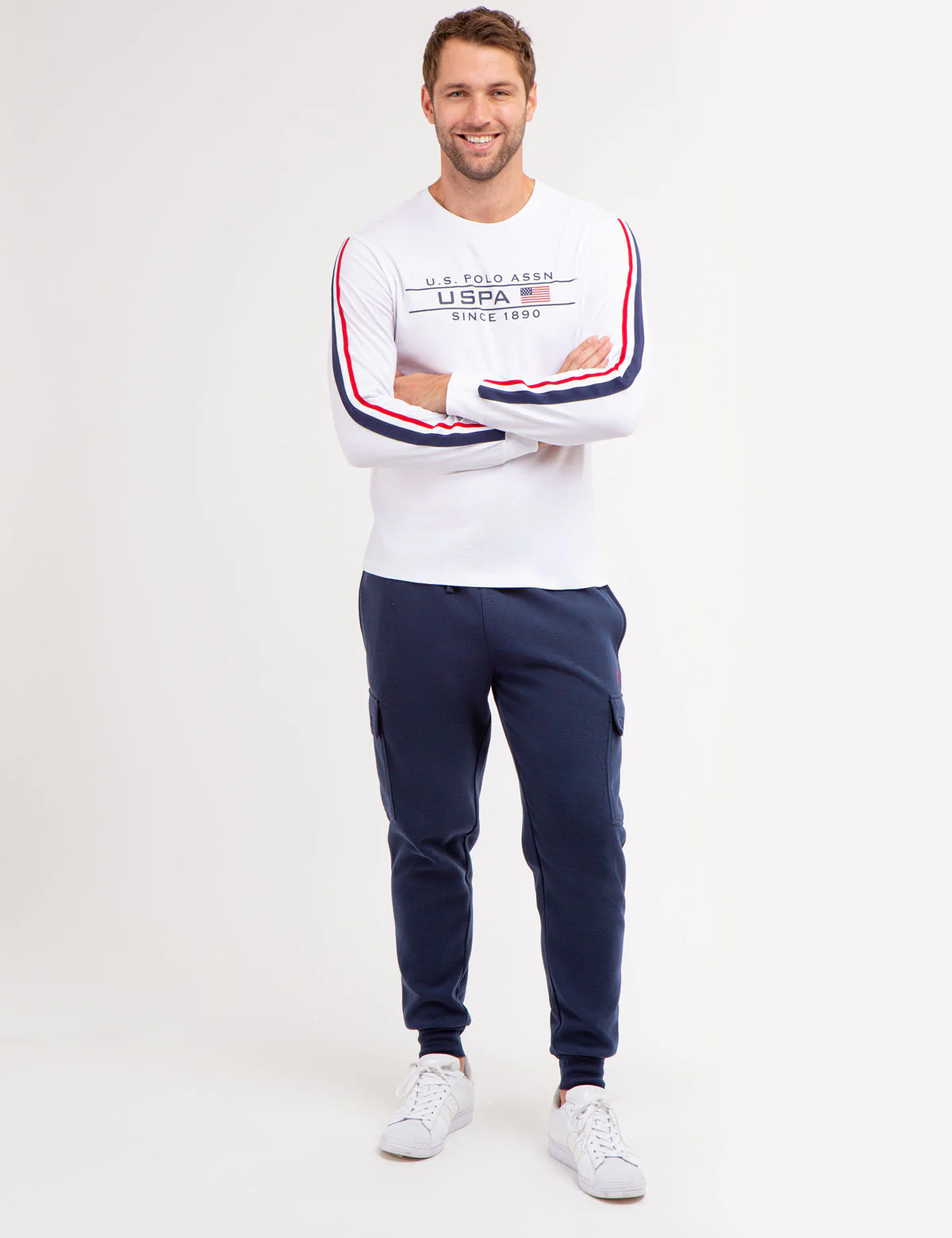 SIGNATURE STRIPE GRAPHIC LONG SLEEVE T-SHIRT - Image 3
