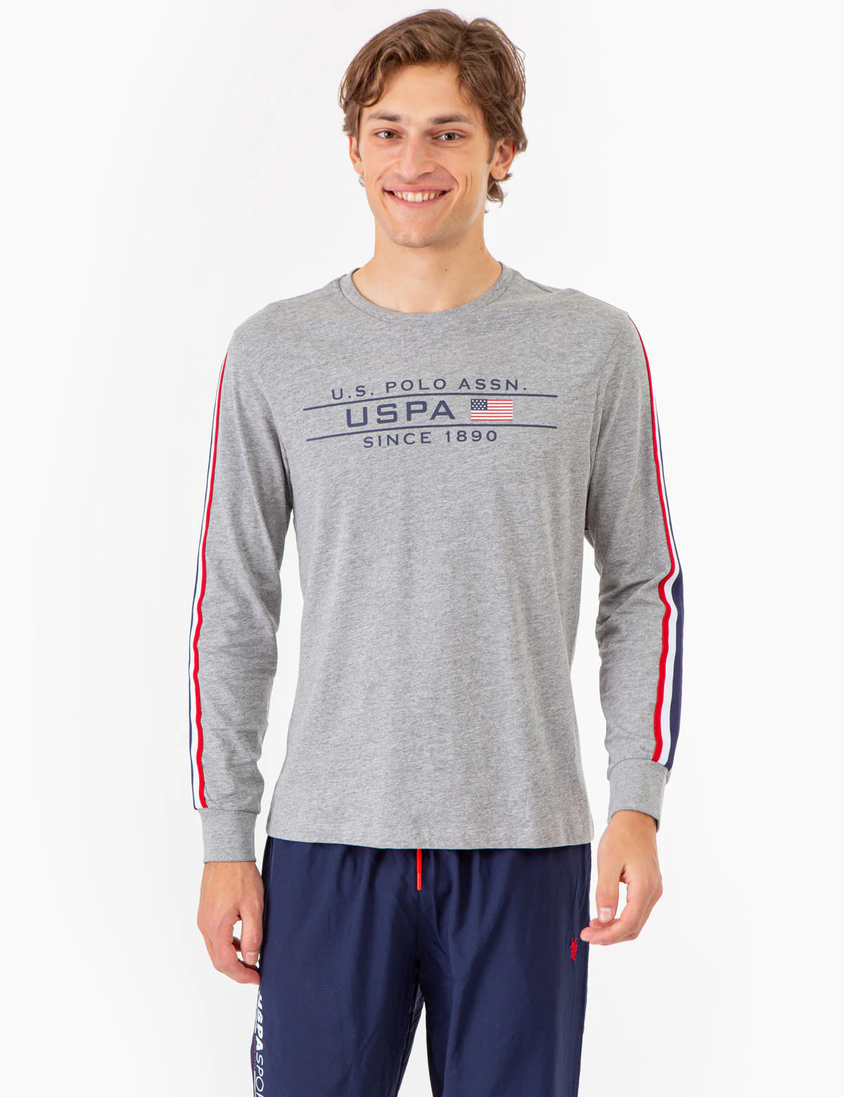 SIGNATURE STRIPE GRAPHIC LONG SLEEVE T-SHIRT - Image 6