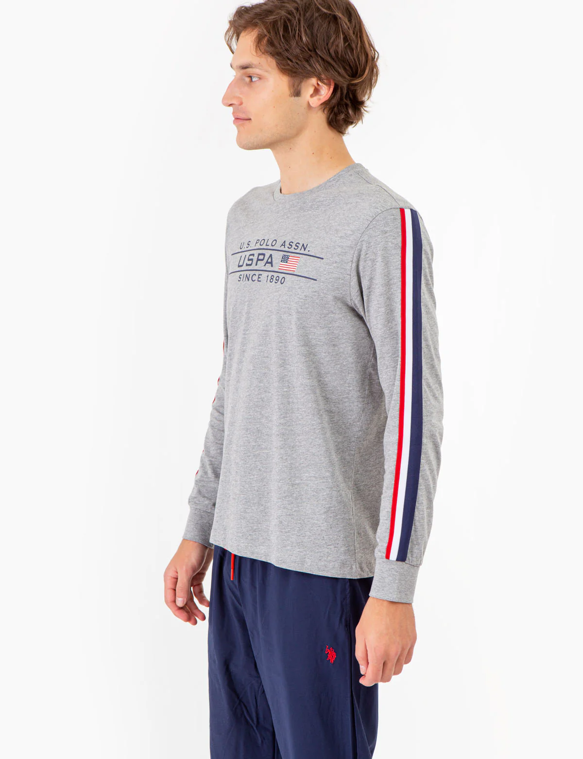 SIGNATURE STRIPE GRAPHIC LONG SLEEVE T-SHIRT - Image 8