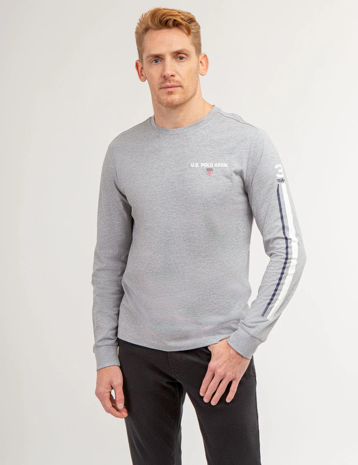 SIGNATURE STRIPE LONG SLEEVE T-SHIRT