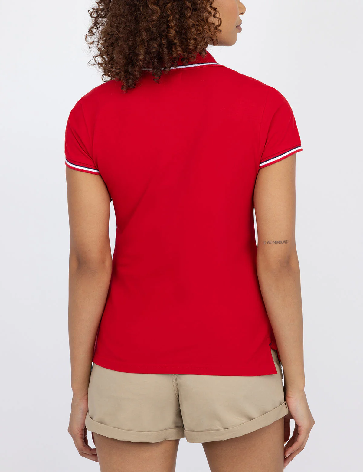 SIGNATURE STRIPE PLACKET POLO SHIRT - Image 4