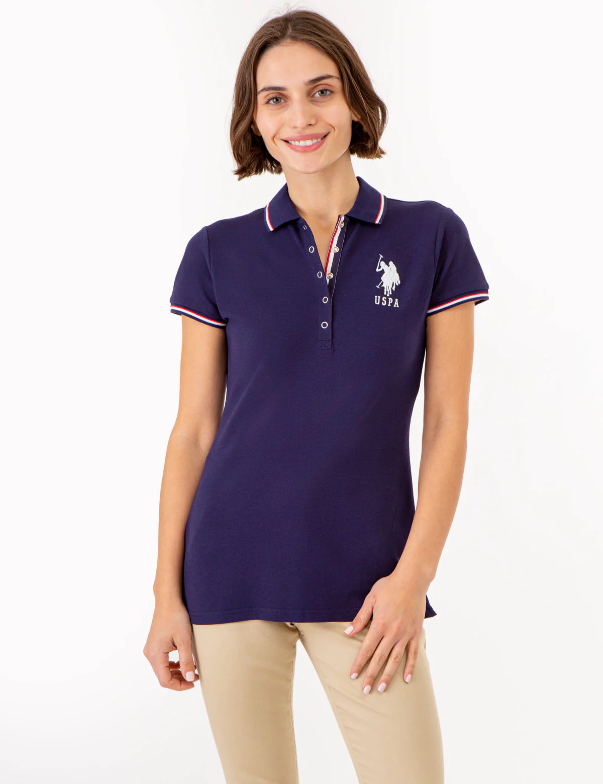 SIGNATURE STRIPE PLACKET POLO SHIRT - Image 5