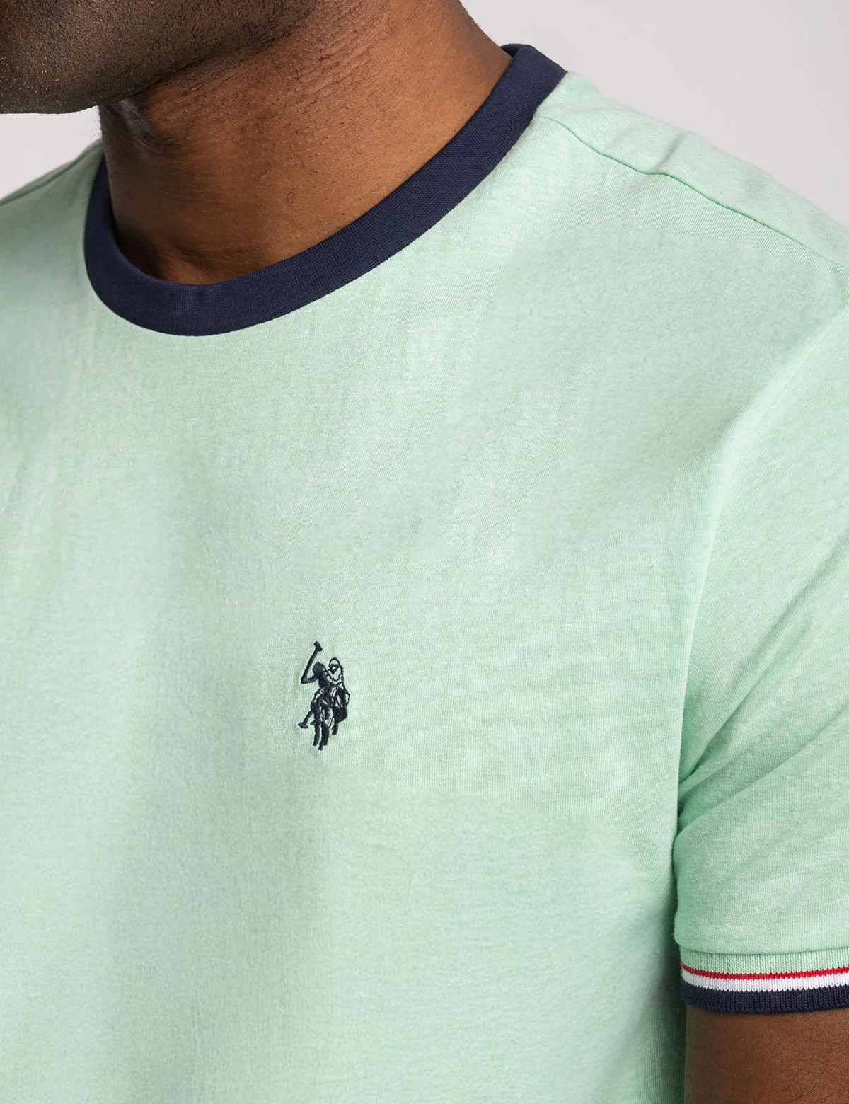 SIGNATURE STRIPE TRIM RINGER T-SHIRT - Image 12