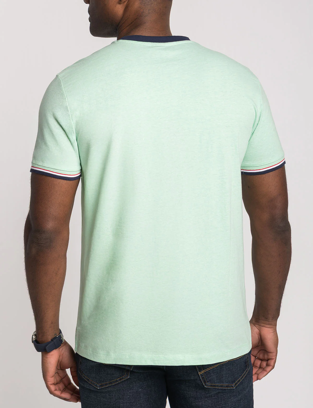 SIGNATURE STRIPE TRIM RINGER T-SHIRT - Image 13