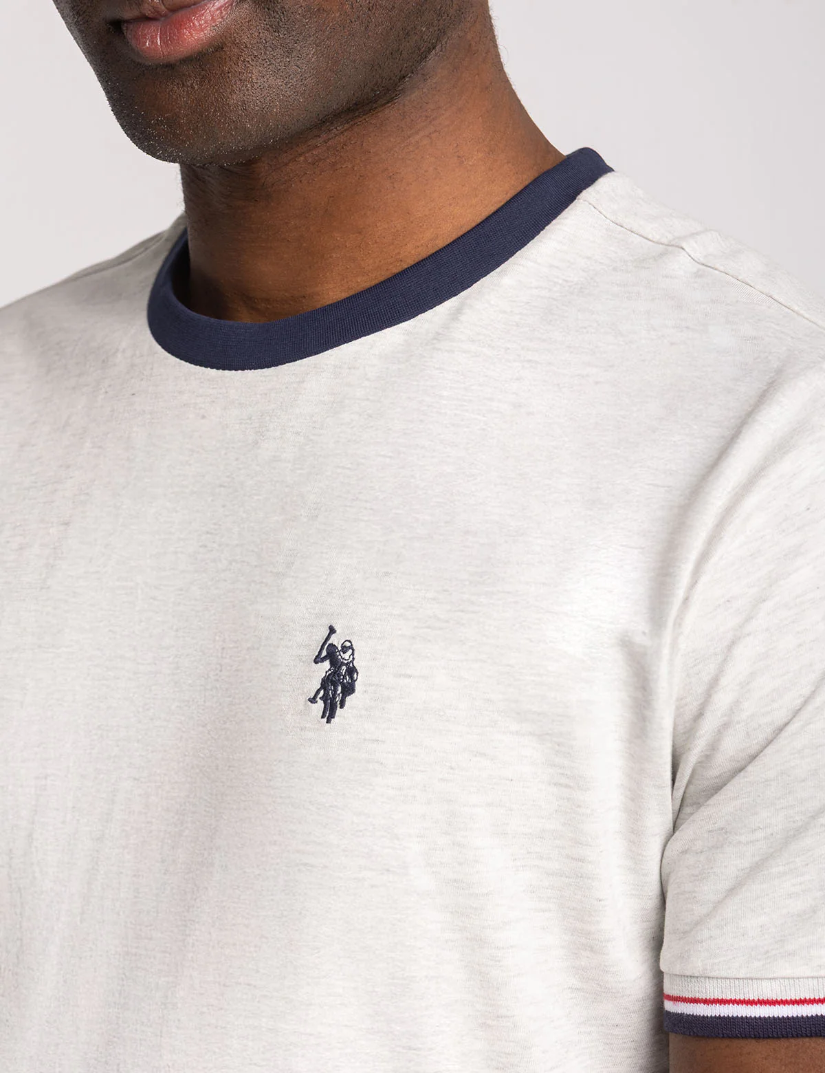 SIGNATURE STRIPE TRIM RINGER T-SHIRT - Image 15