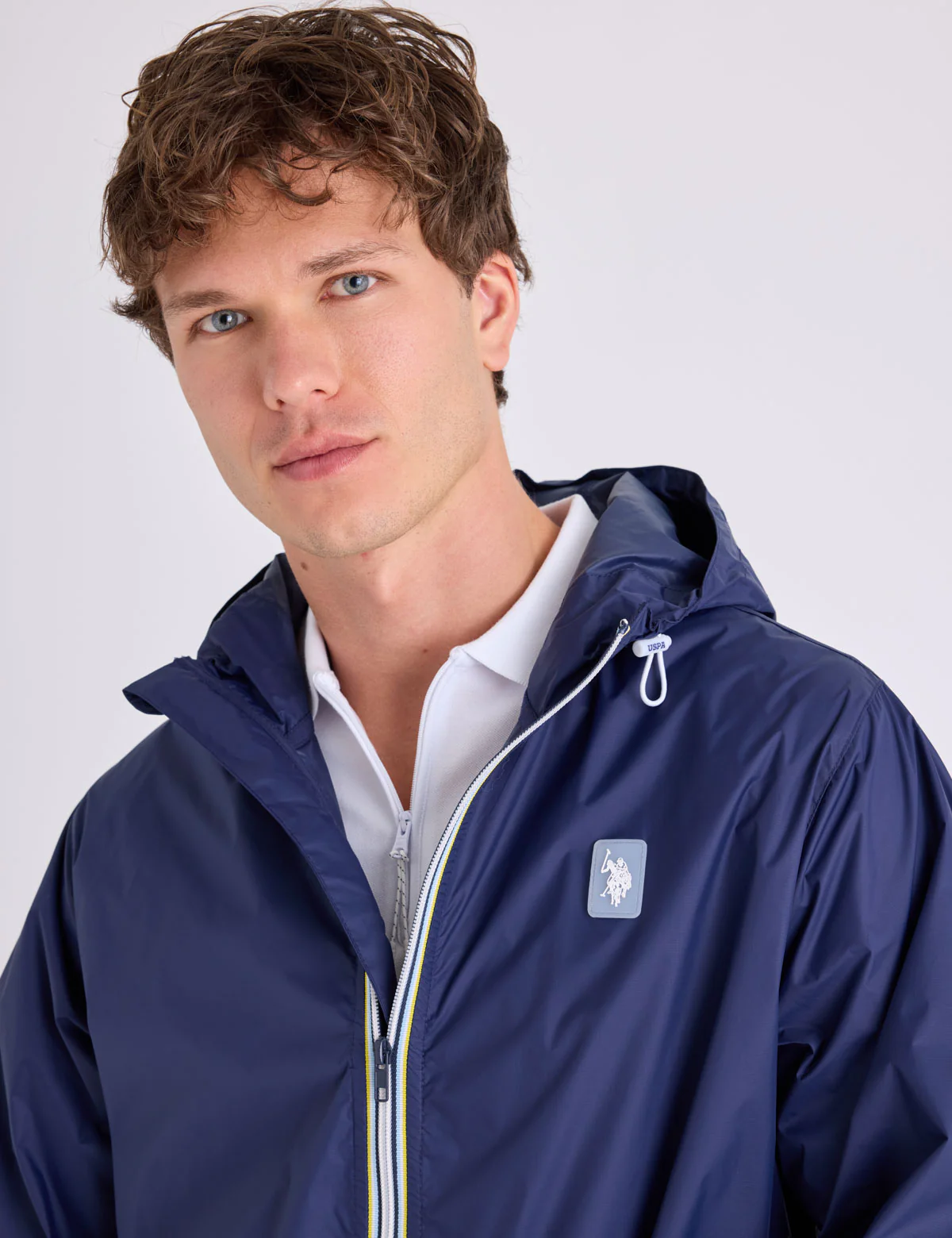 SIGNATURE STRIPE WINDBREAKER WITH HOOD - Image 3