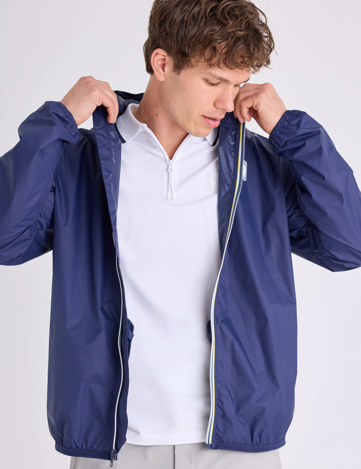 SIGNATURE STRIPE WINDBREAKER WITH HOOD - Image 5