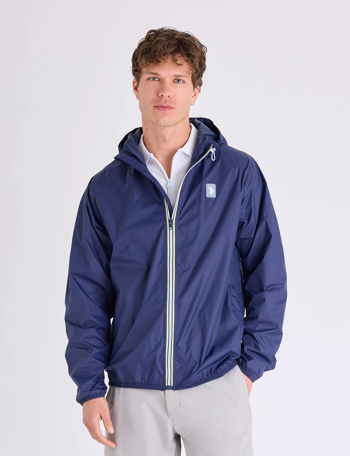 SIGNATURE STRIPE WINDBREAKER WITH HOOD - Image 6