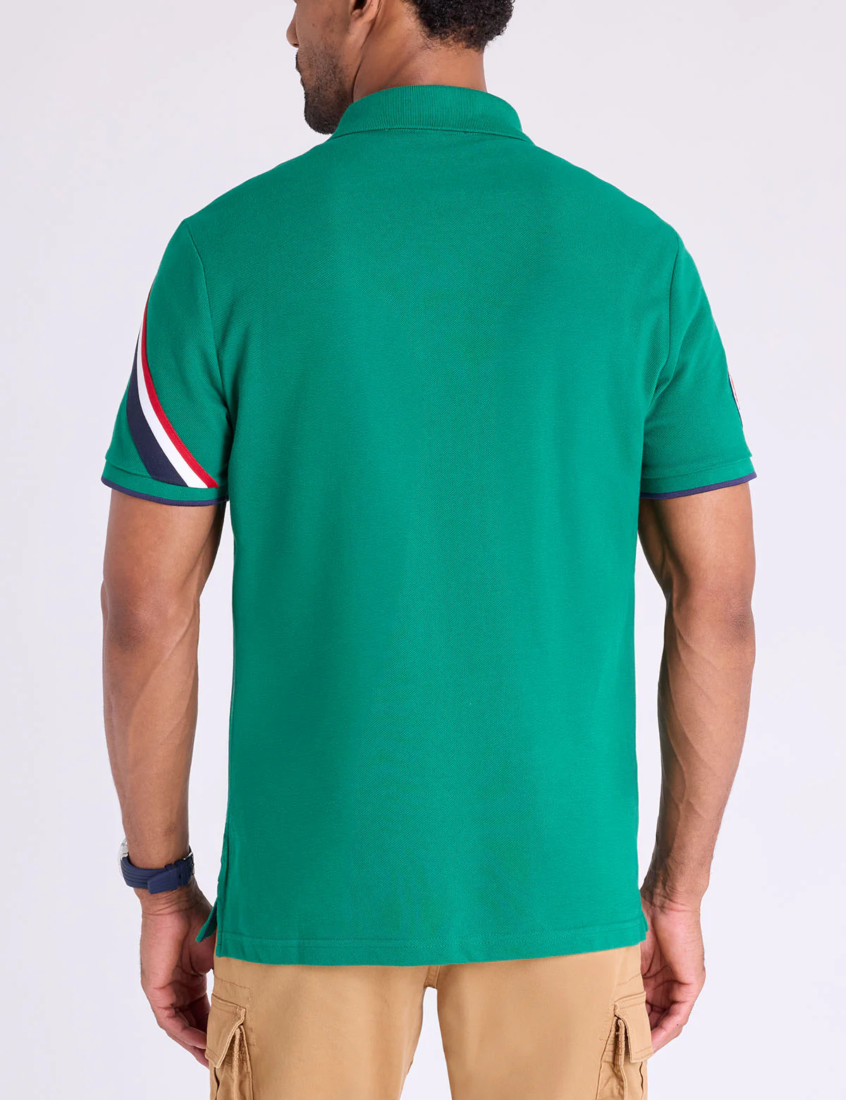 SIGNATURE TRICOT TAPE PIQUE POLO SHIRT - Image 10